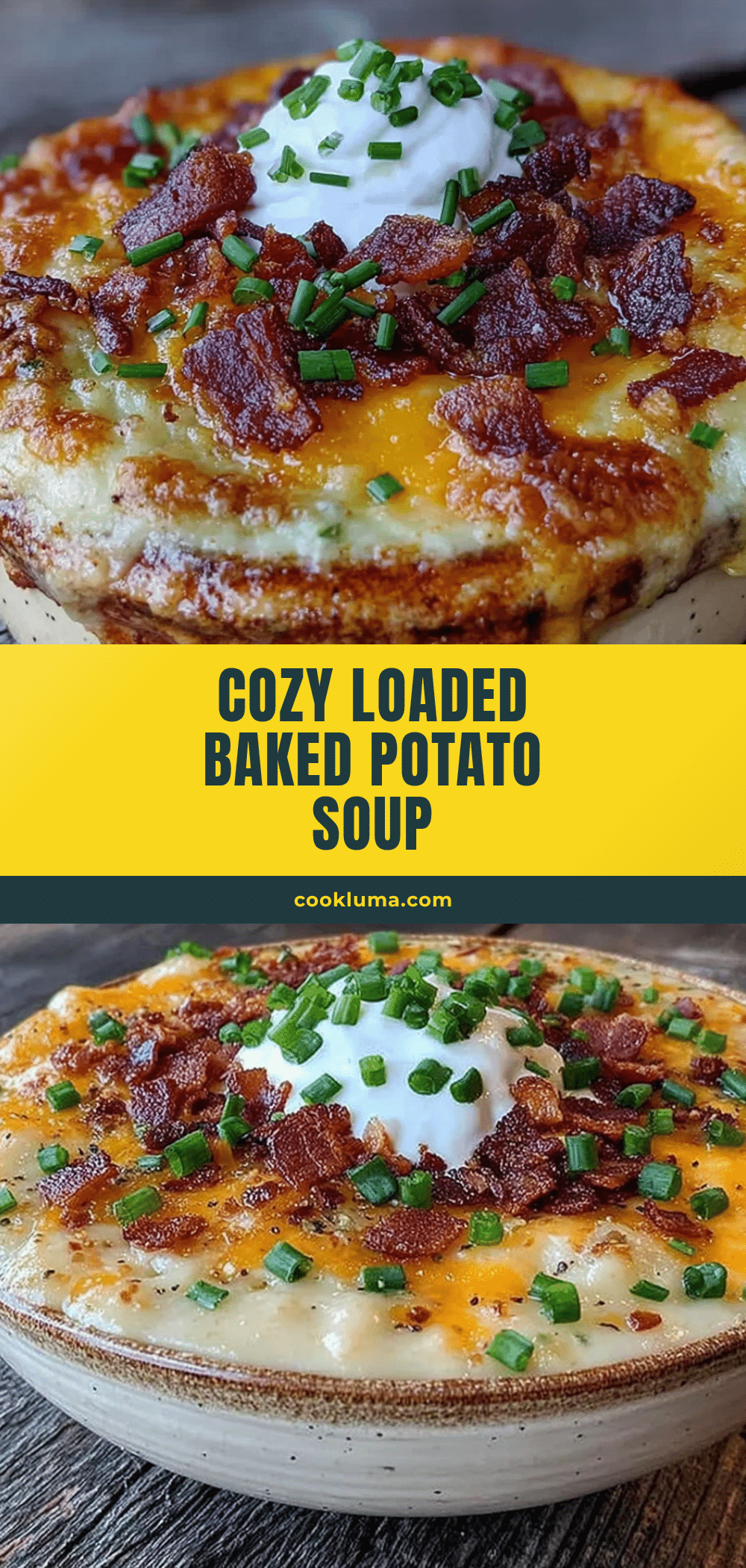 loaded baked potato soup with bacon recipe