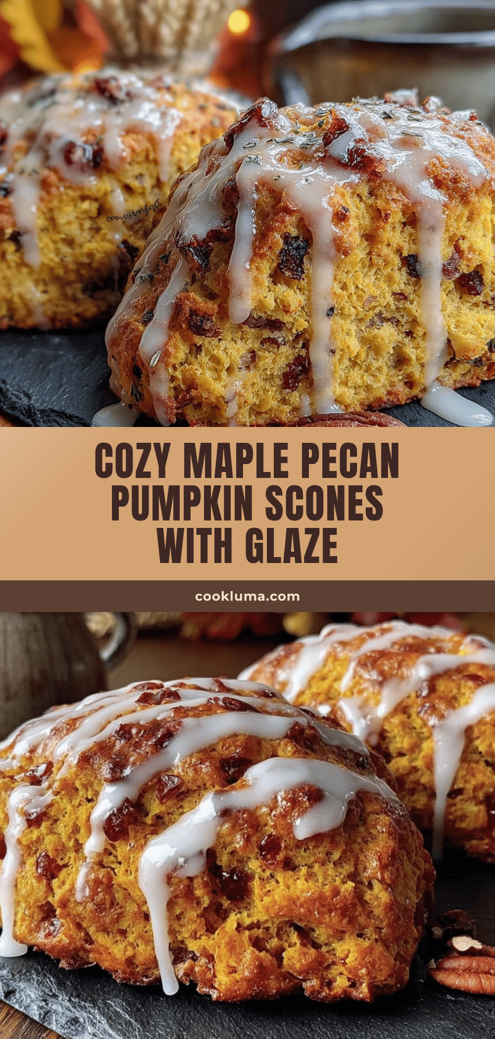 maple pecan pumpkin scones recipe