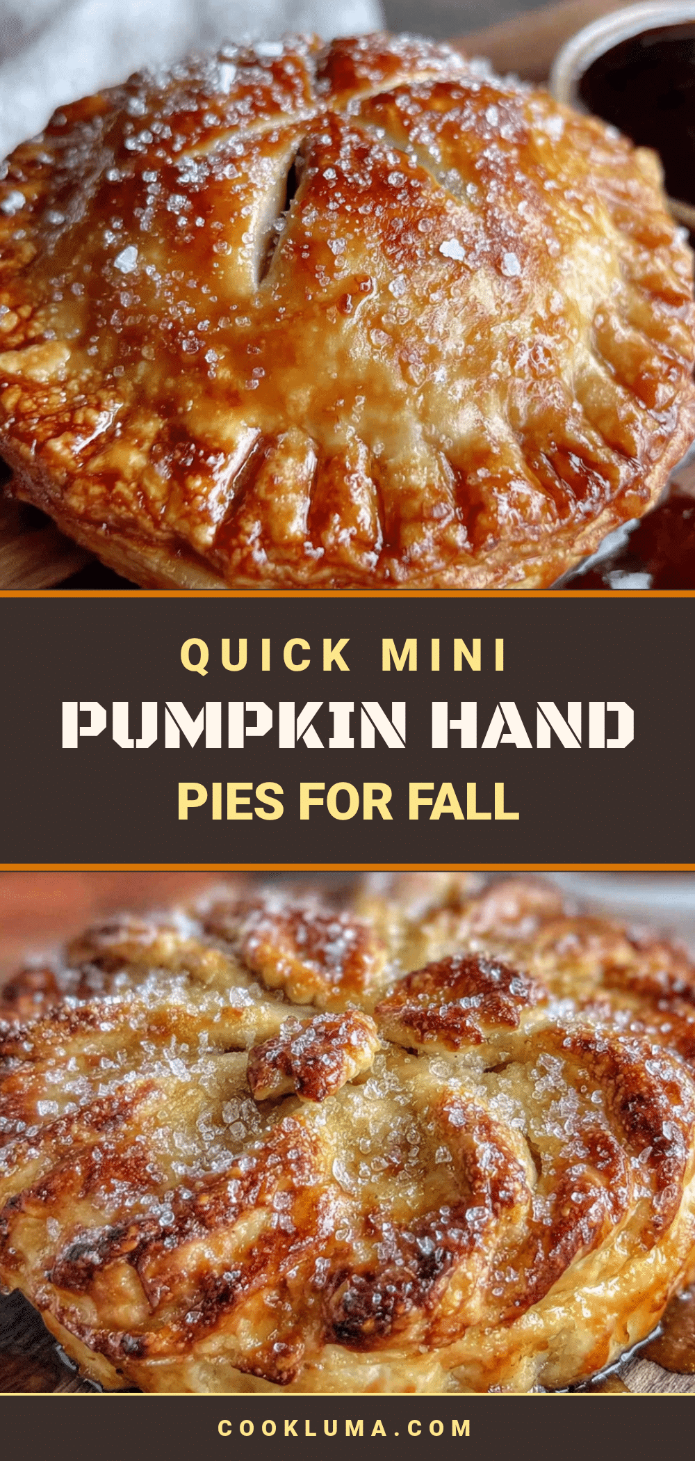 mini pumpkin hand pies recipe