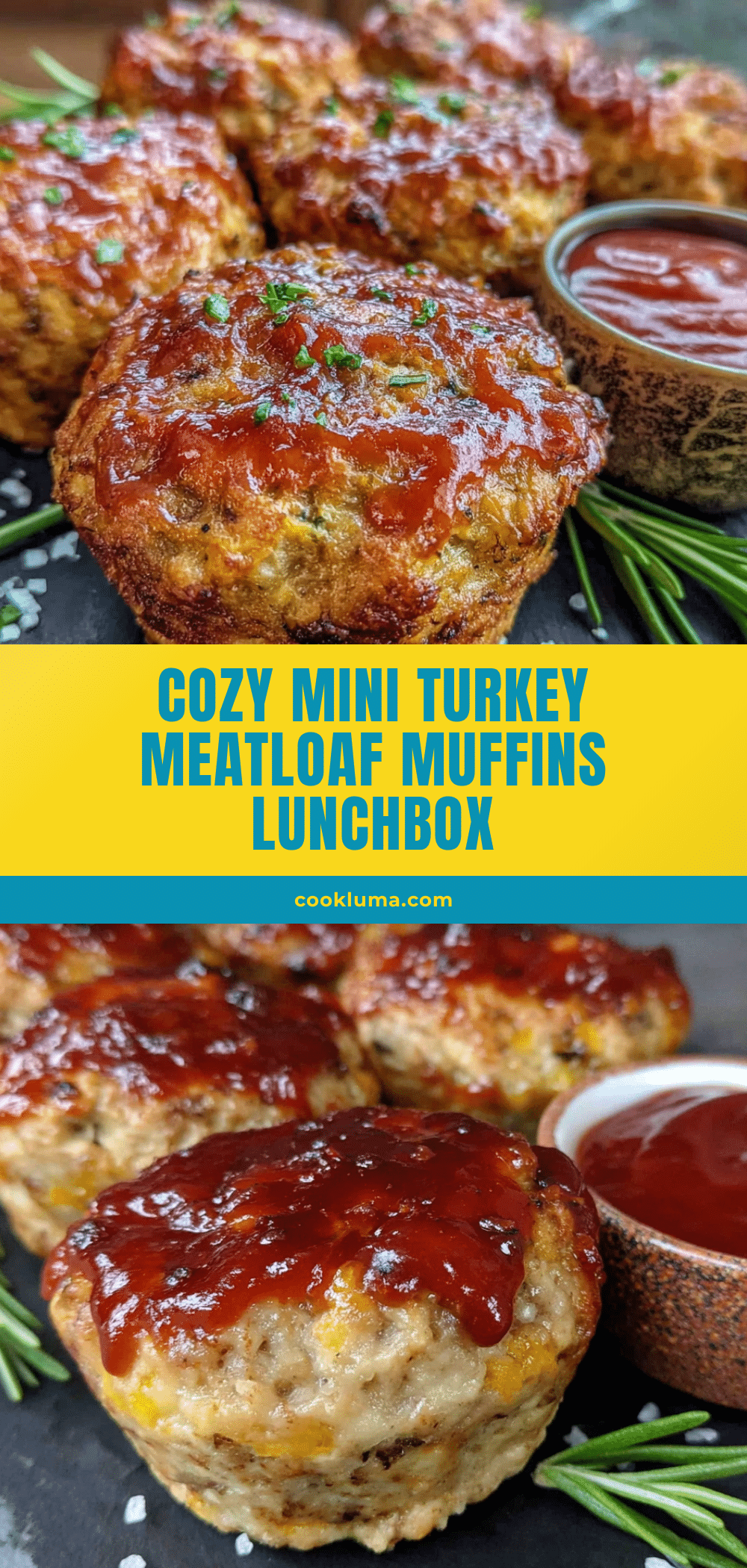 mini turkey meatloaf muffins recipe