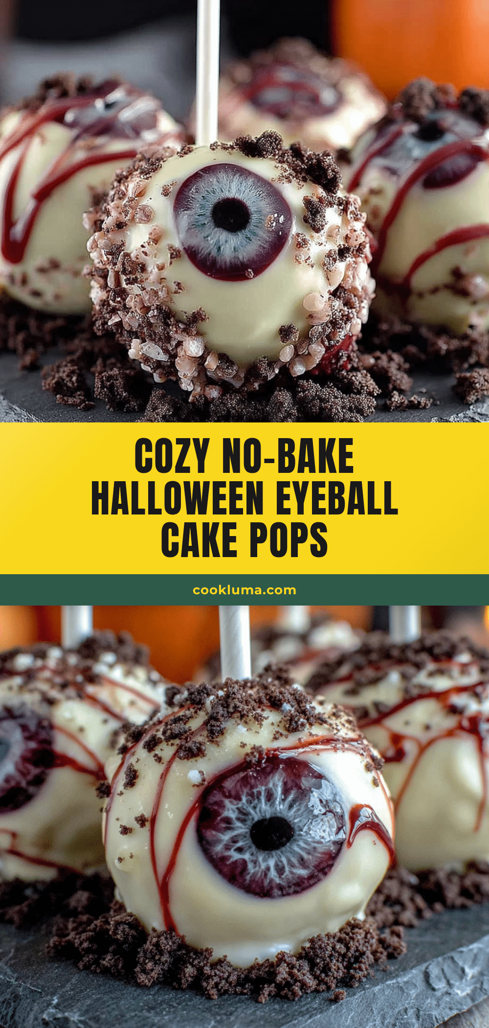 no-bake halloween eyeball cake pops recipe