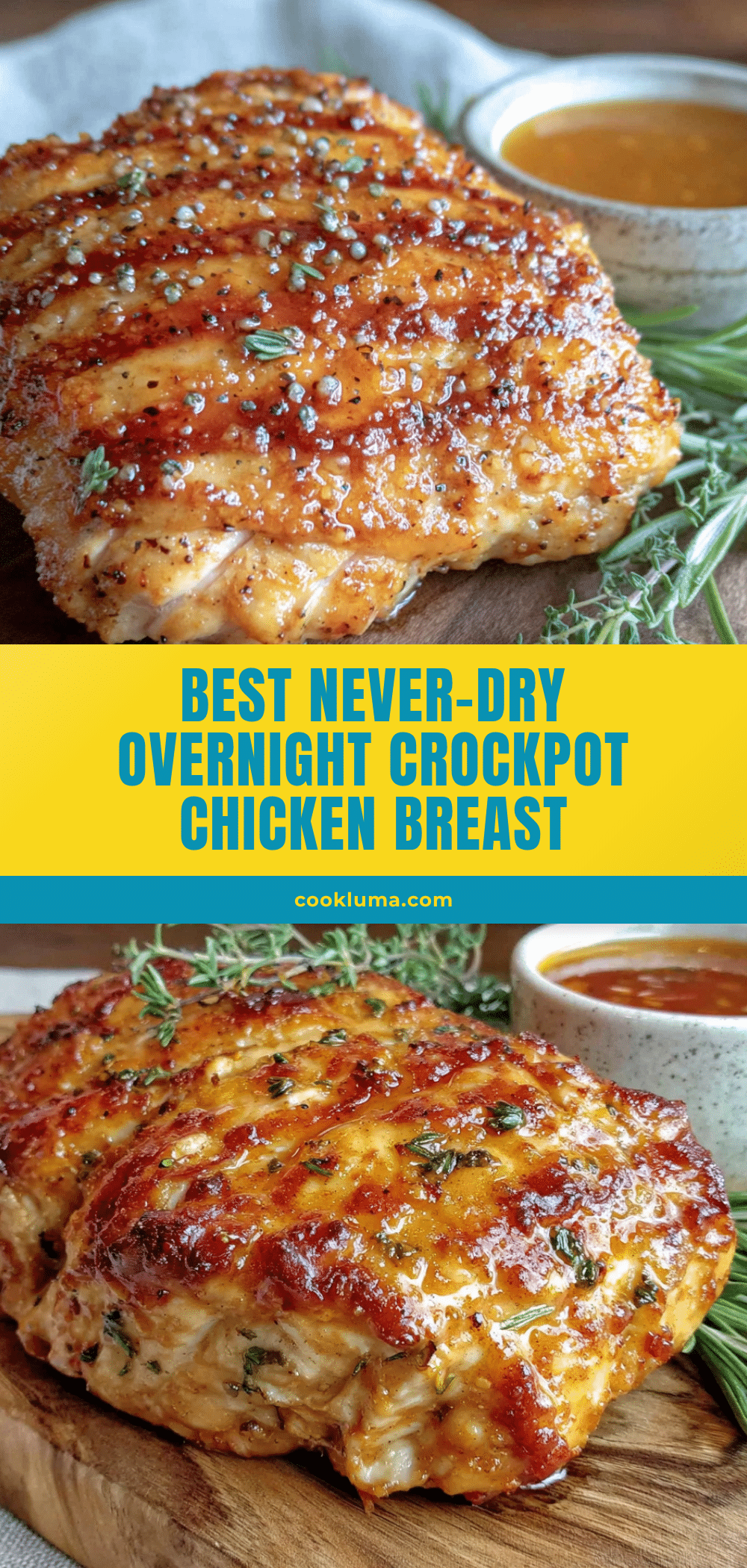 overnight crockpot chicken breast recipe