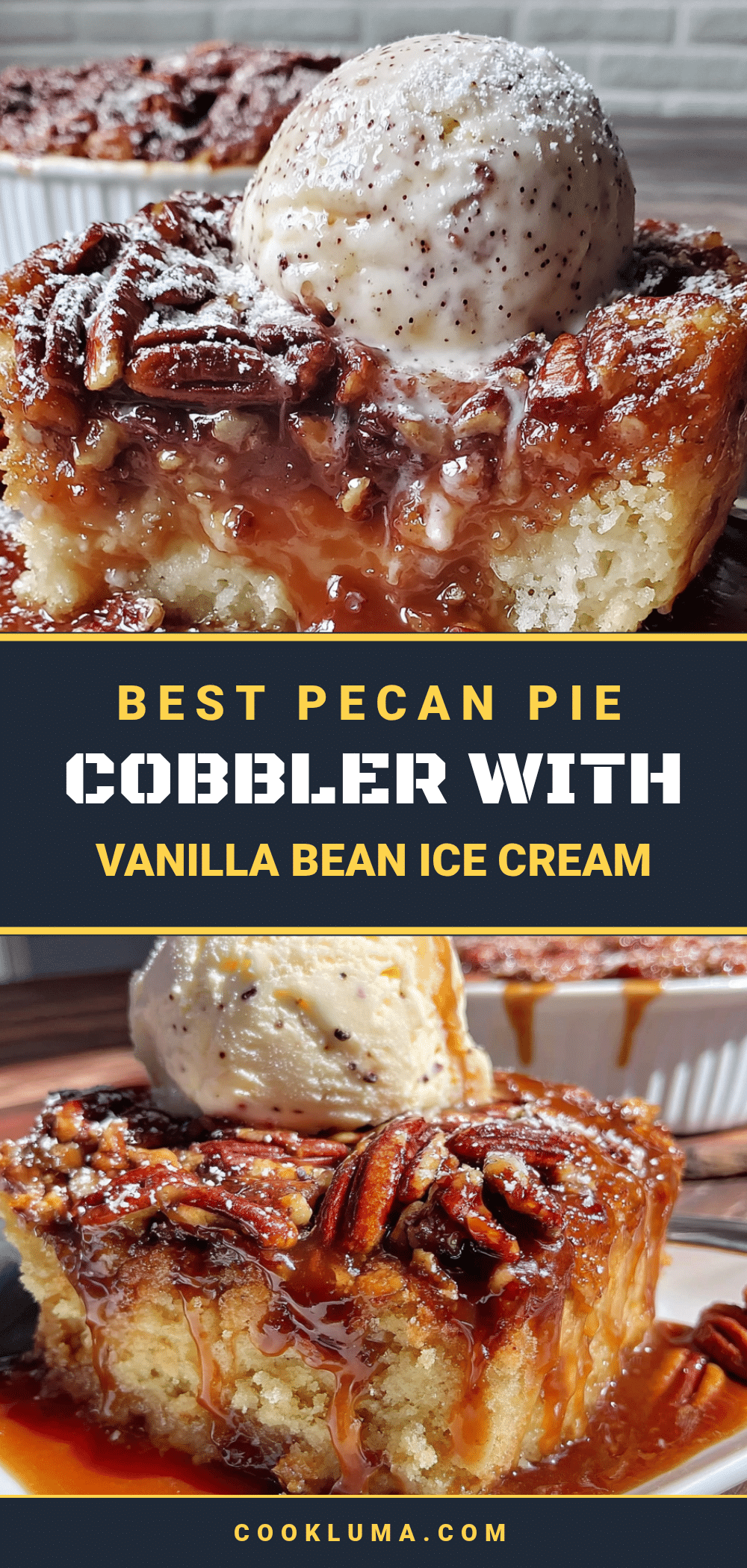 pecan pie cobbler recipe