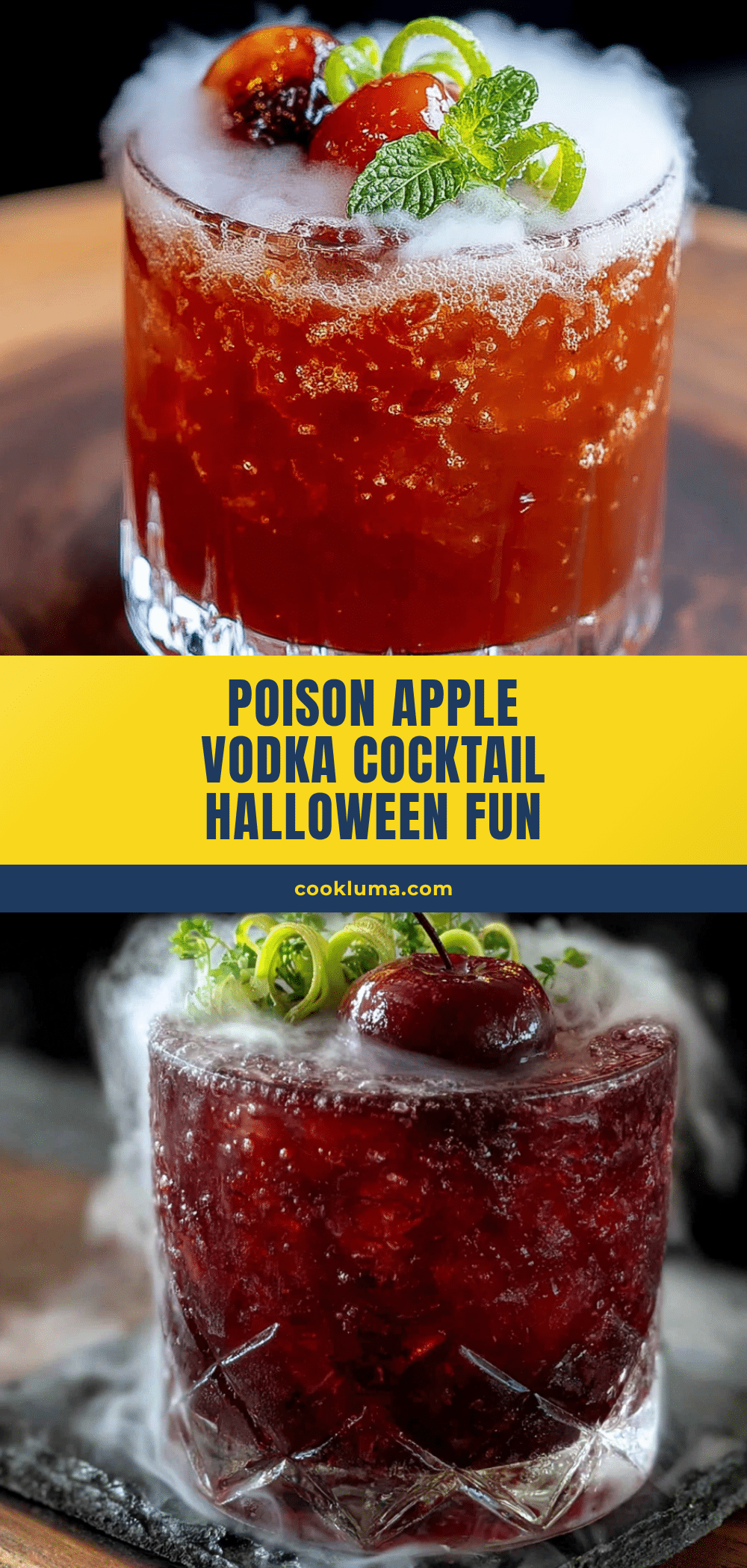poison apple vodka cocktail recipe
