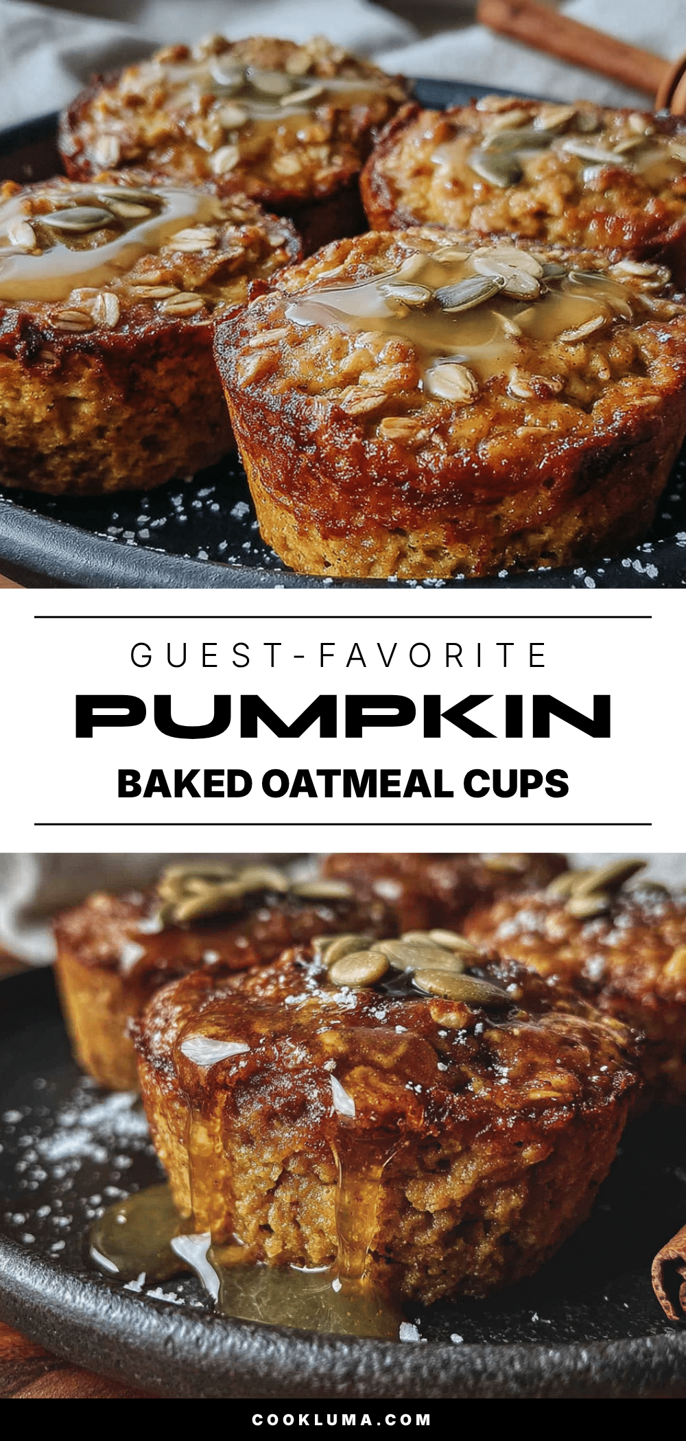 pumpkin baked oatmeal cups recipe