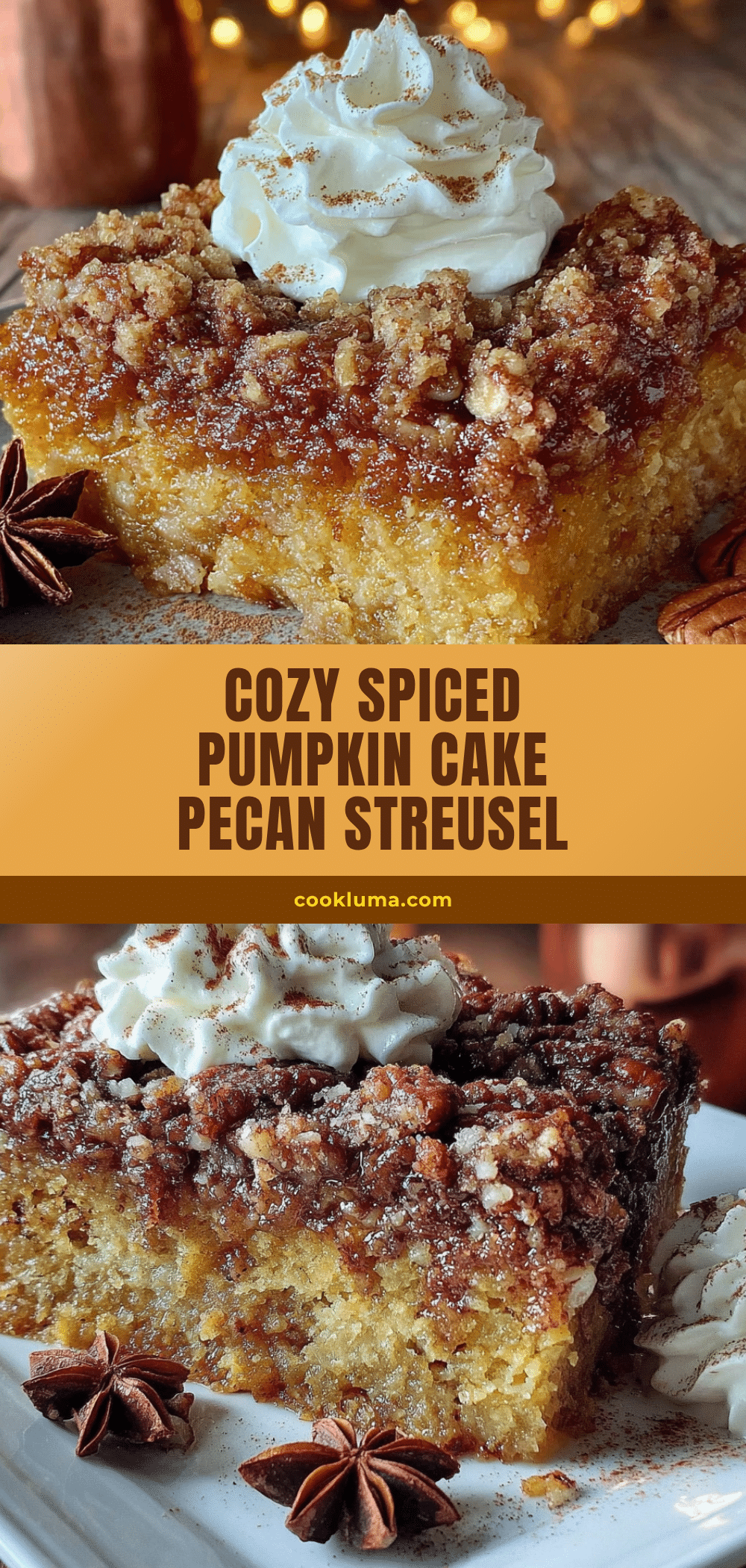 pumpkin dump cake recipe