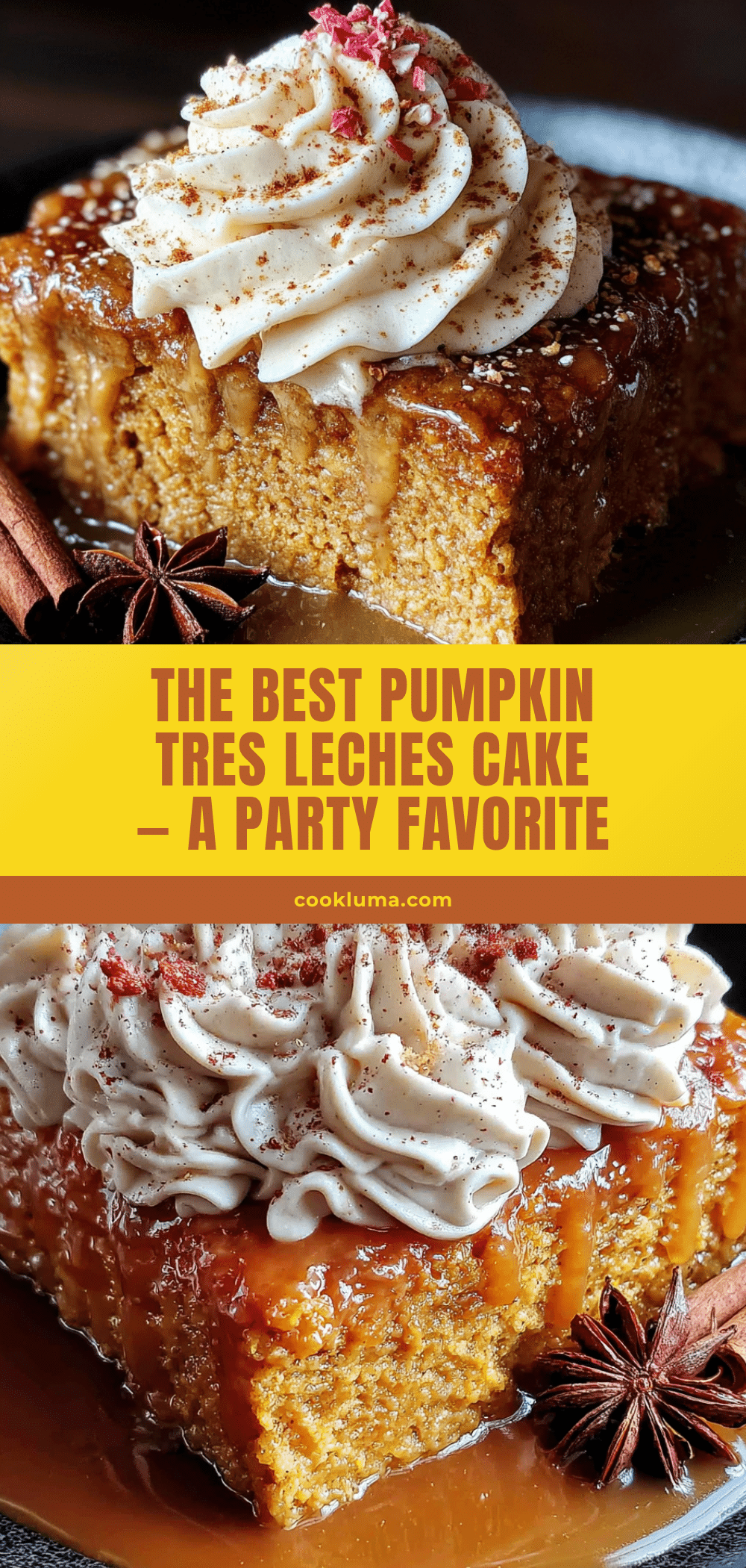 pumpkin tres leches cake recipe