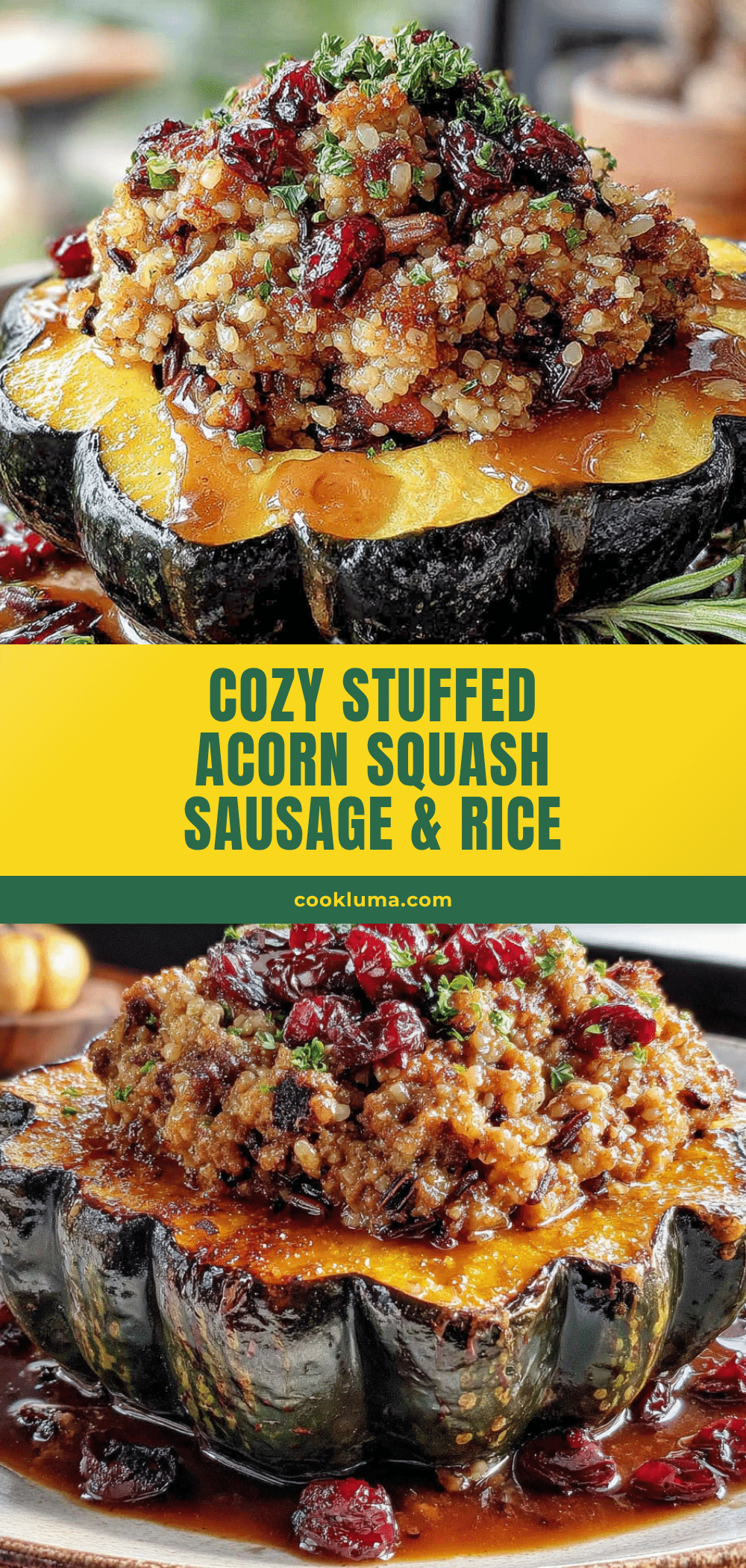 stuffed acorn squash recipe