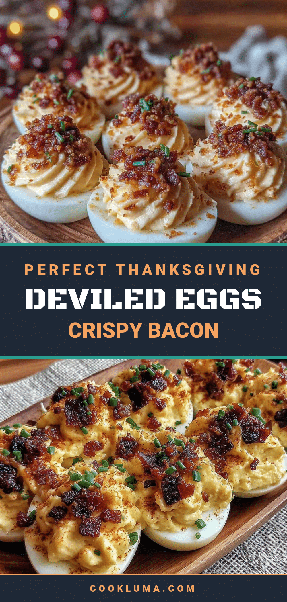 Thanksgiving Deviled Eggs recipe