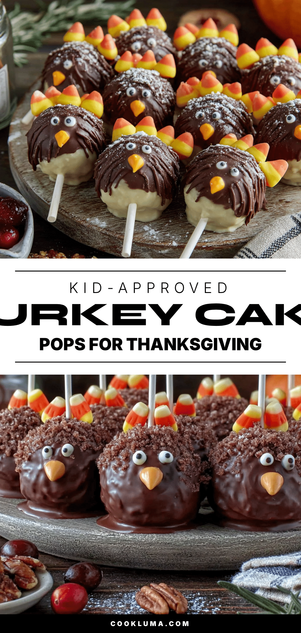 turkey cake pops recipe