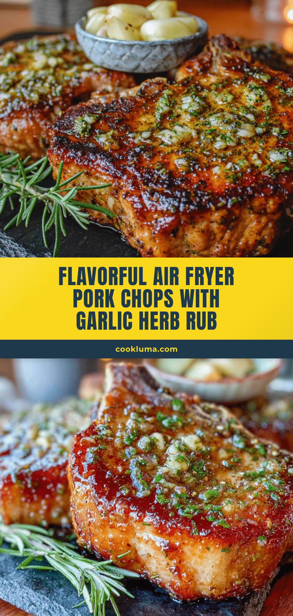 air fryer pork chops recipe