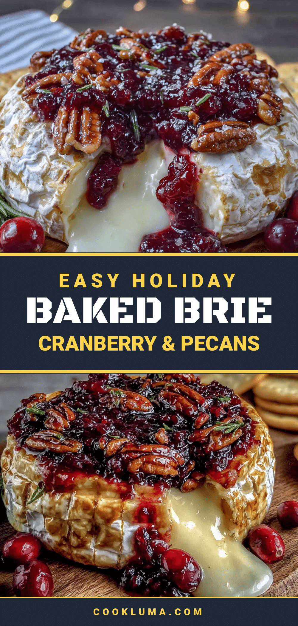 baked brie with cranberry recipe