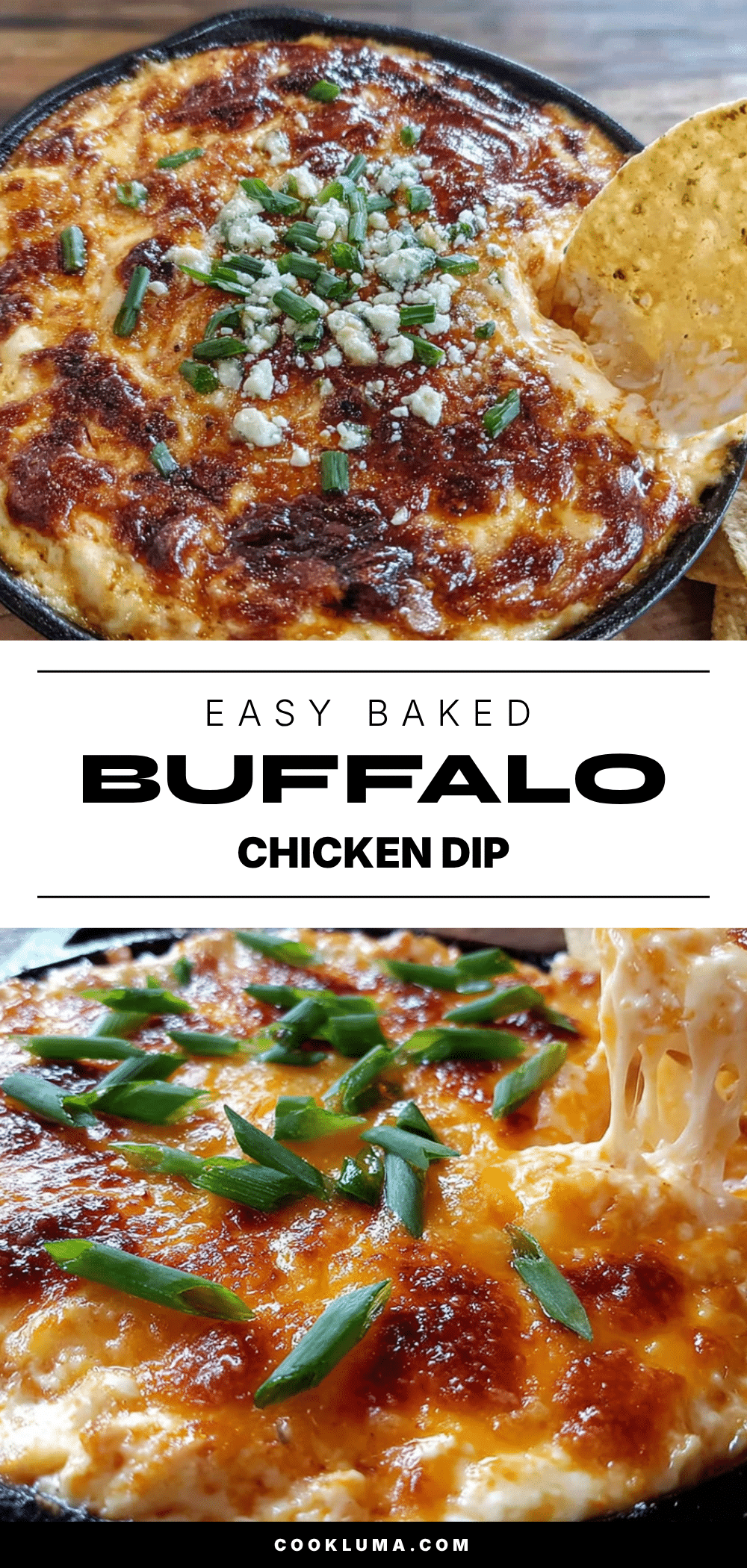 baked buffalo chicken dip recipe
