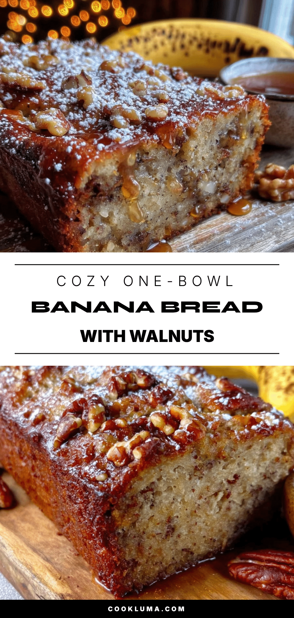 banana bread with walnuts recipe