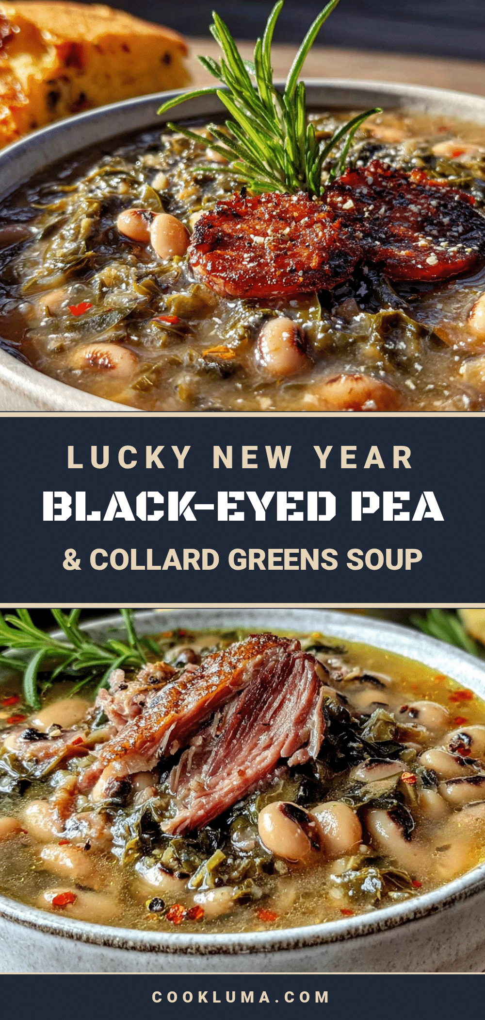 black-eyed pea and collard greens soup recipe