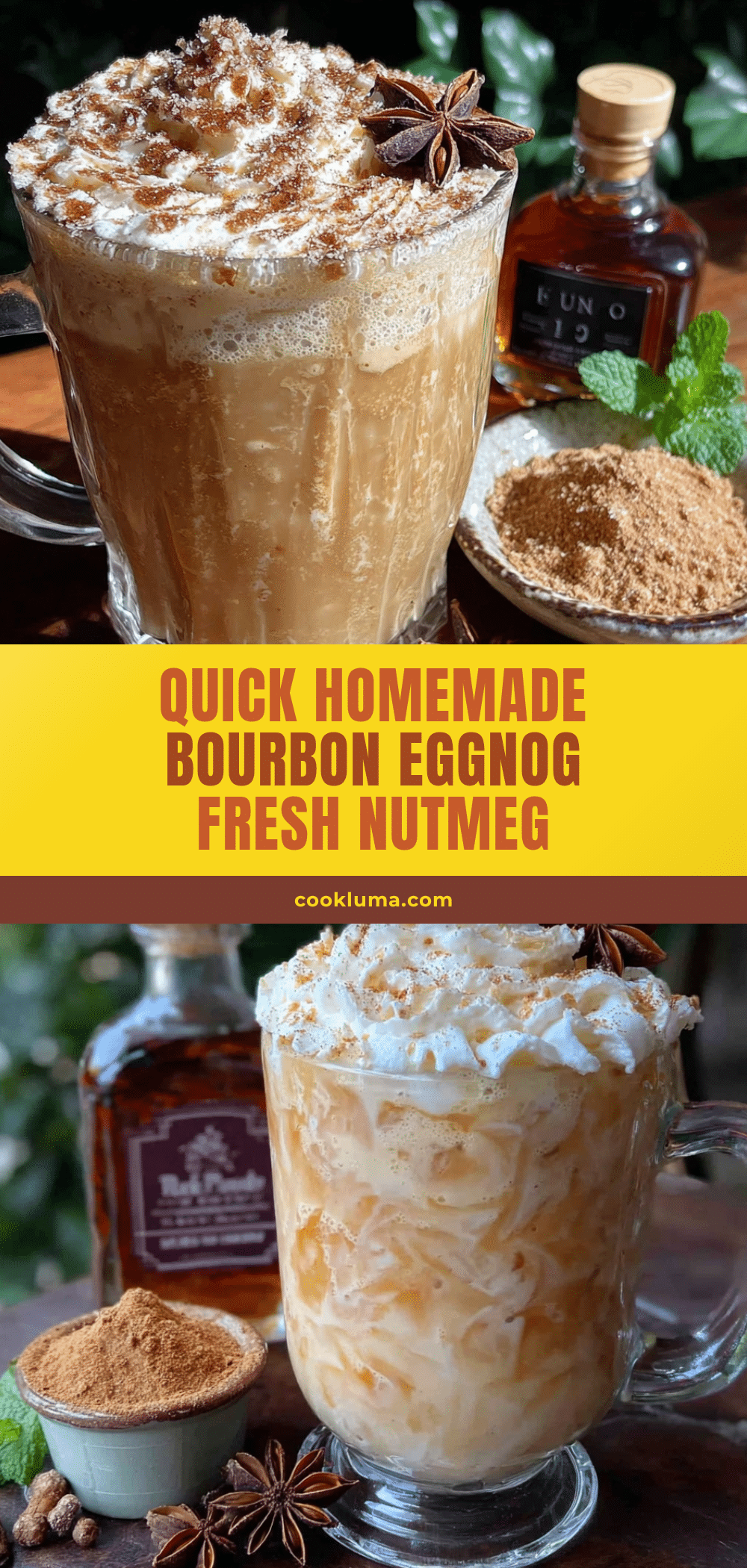 bourbon eggnog recipe