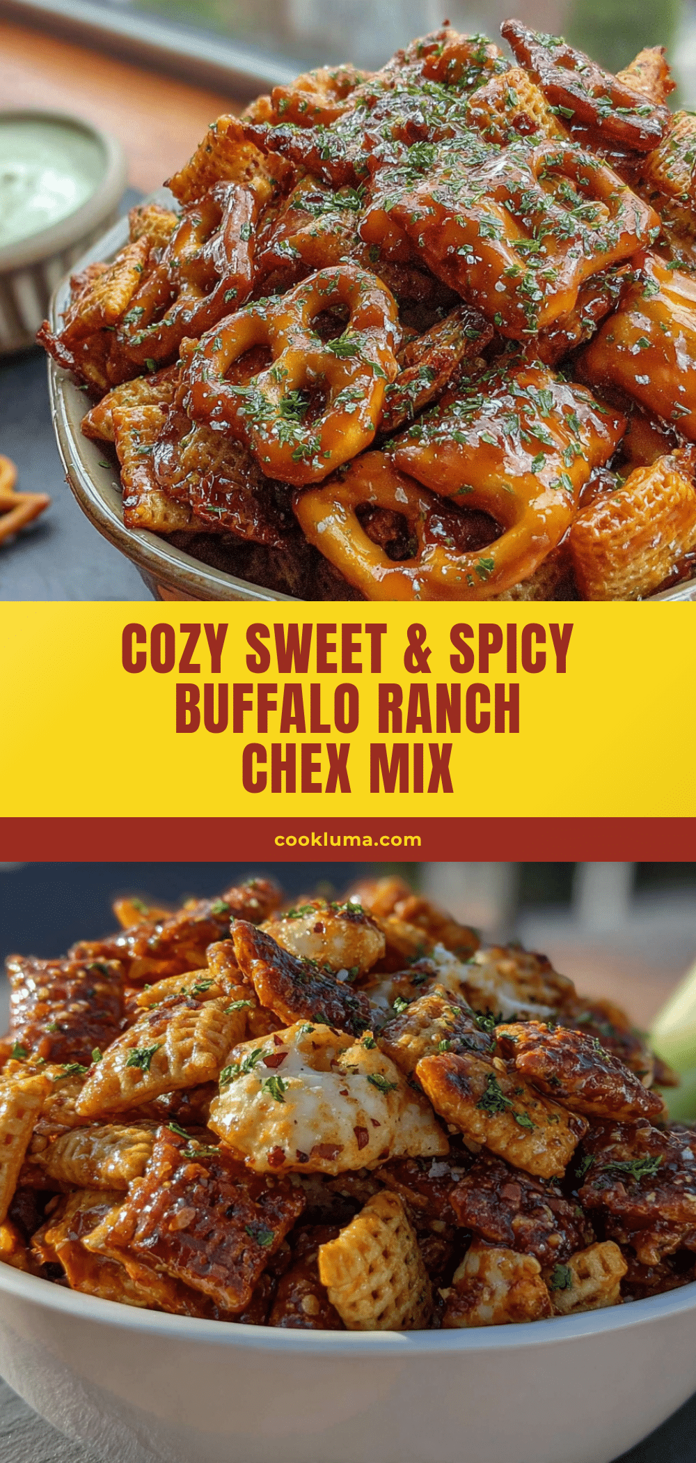 buffalo ranch chex mix recipe