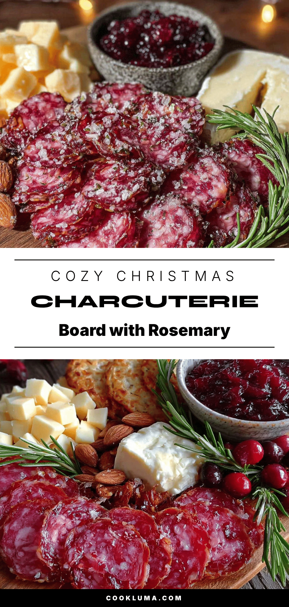 Christmas Eve Charcuterie Board with Rosemary recipe