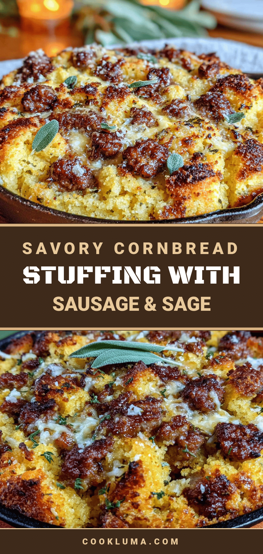 cornbread stuffing with sausage and sage recipe