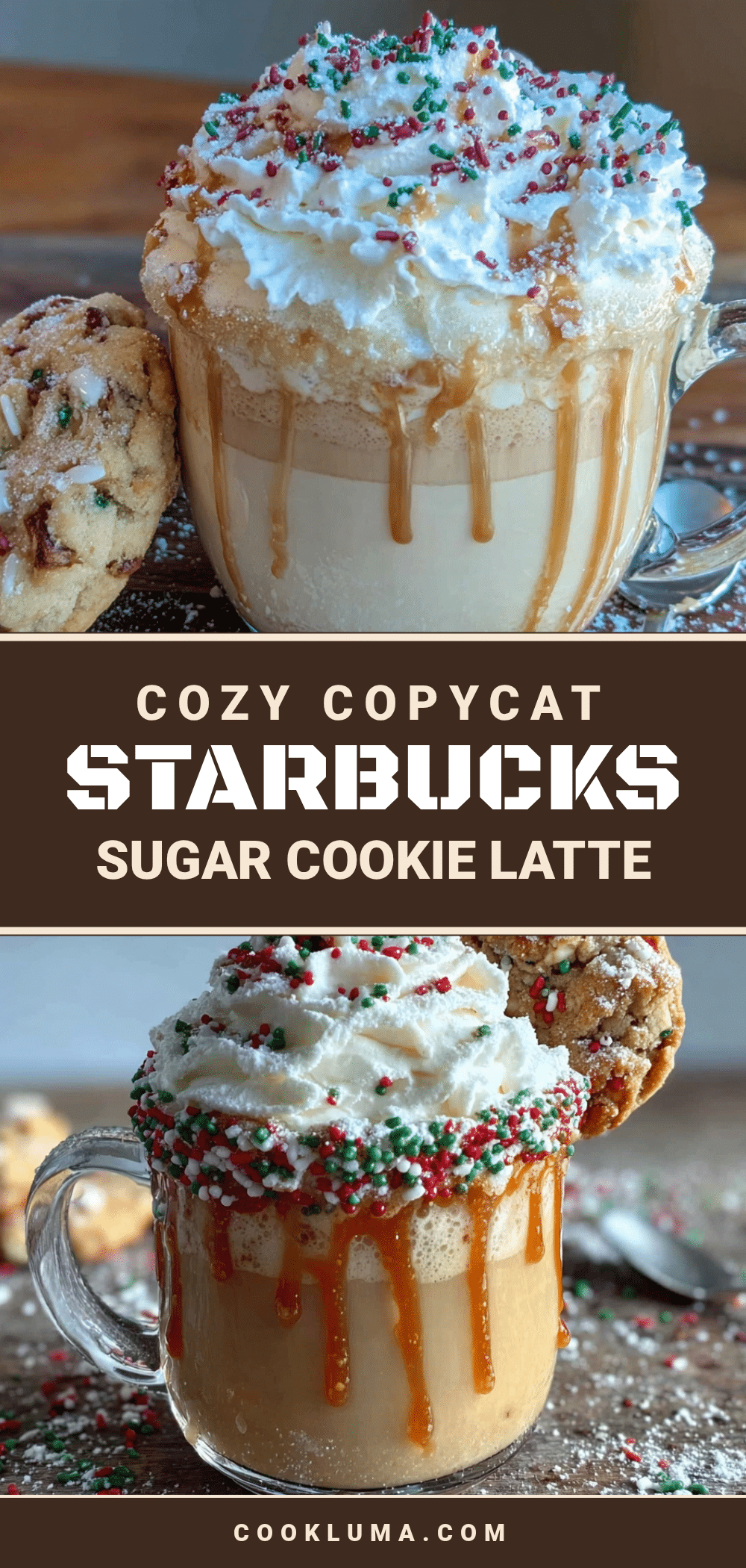 cozy copycat starbucks christmas sugar cookie latte recipe