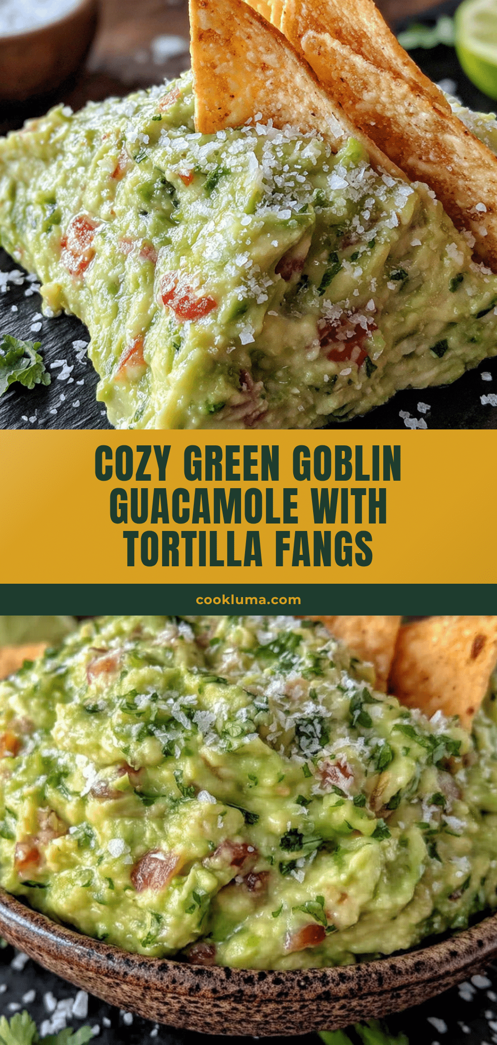 cozy green goblin guacamole recipe