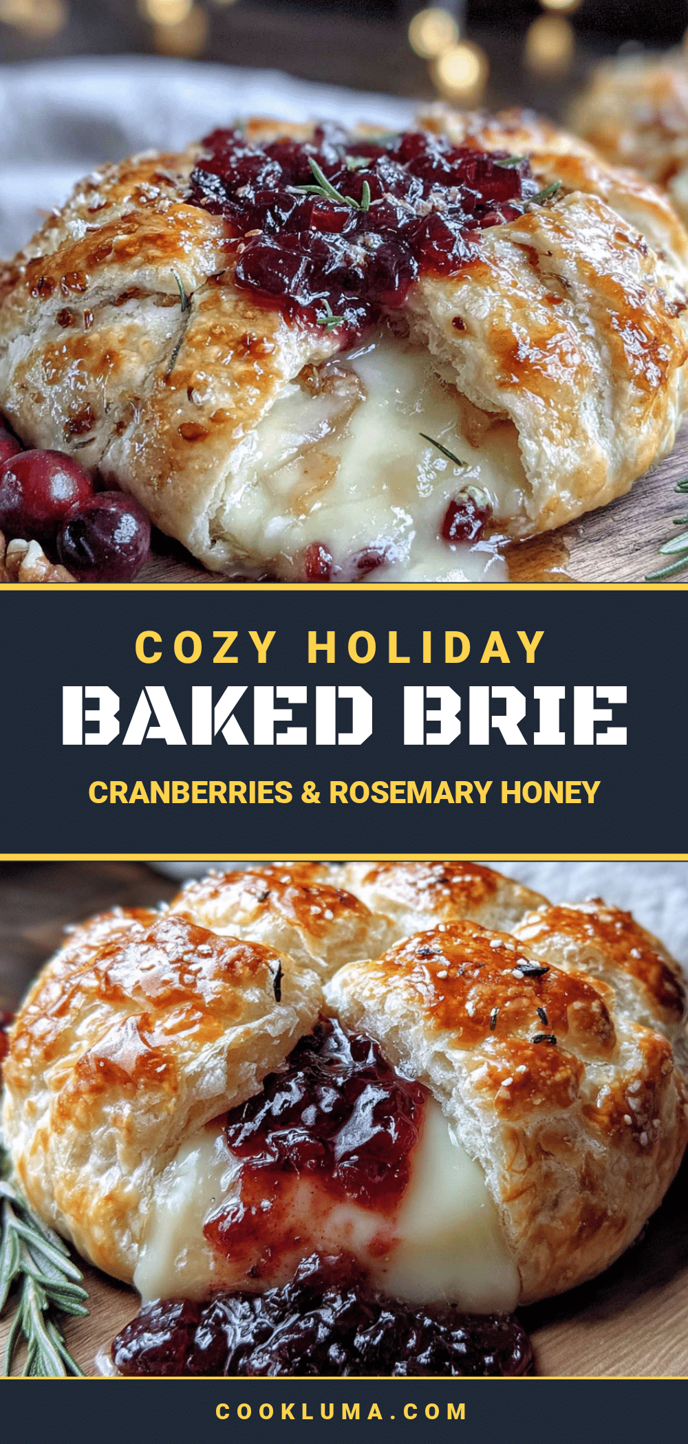 cozy holiday baked brie recipe