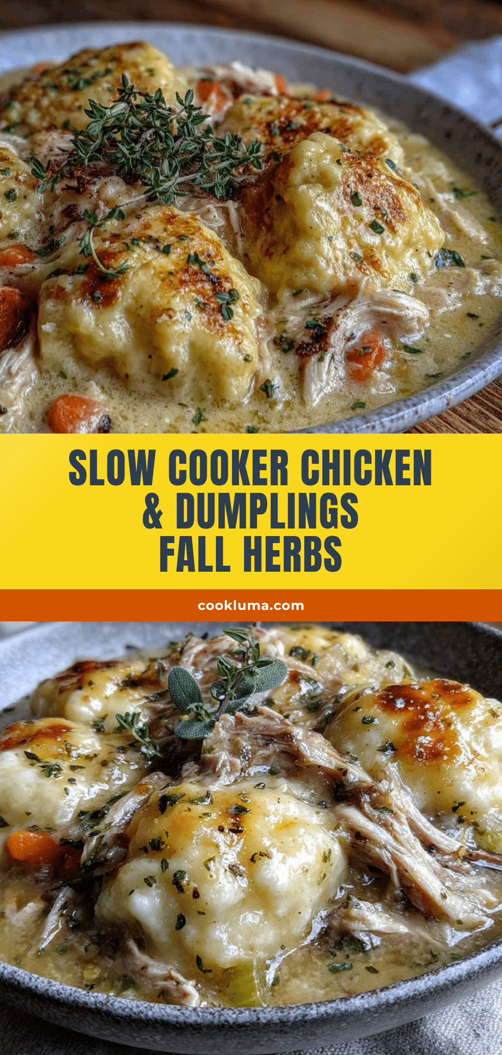 cozy slow cooker chicken and dumplings recipe