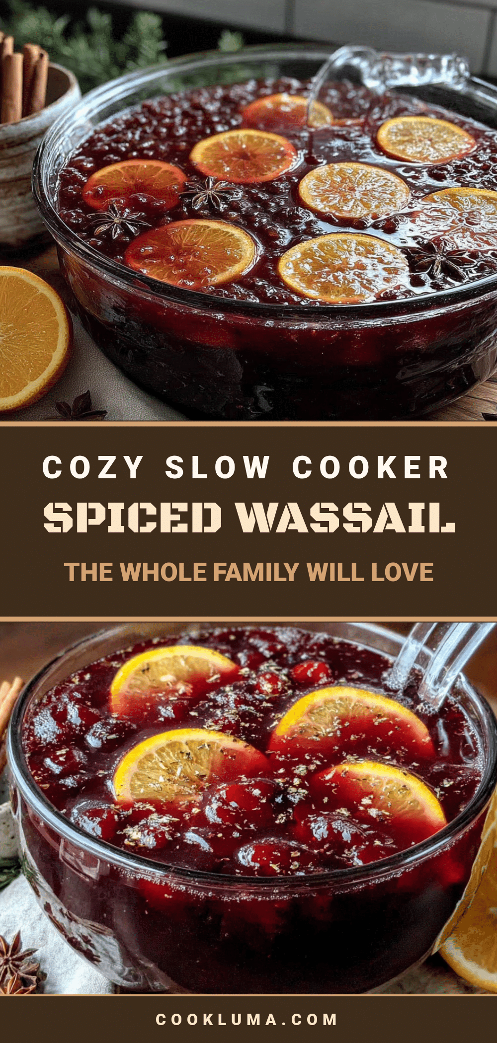 cozy slow cooker spiced wassail recipe