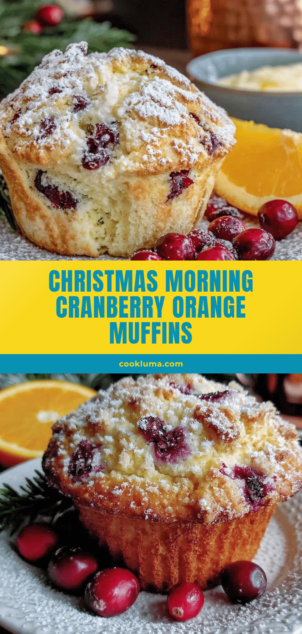 cranberry orange muffins recipe