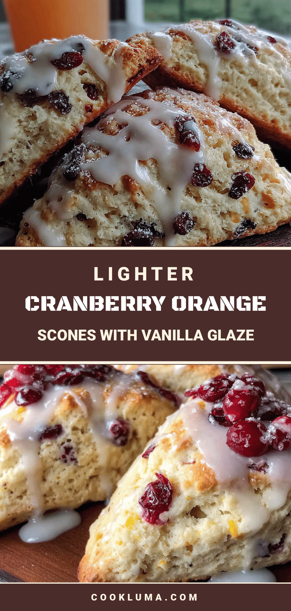 cranberry orange scones recipe