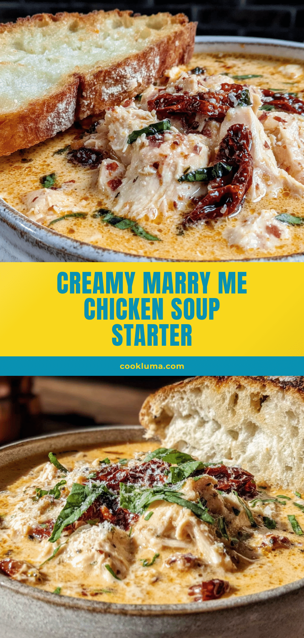 Creamy Marry Me Chicken Soup recipe