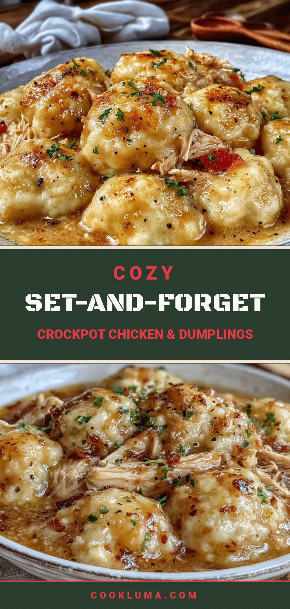crockpot chicken and dumplings recipe