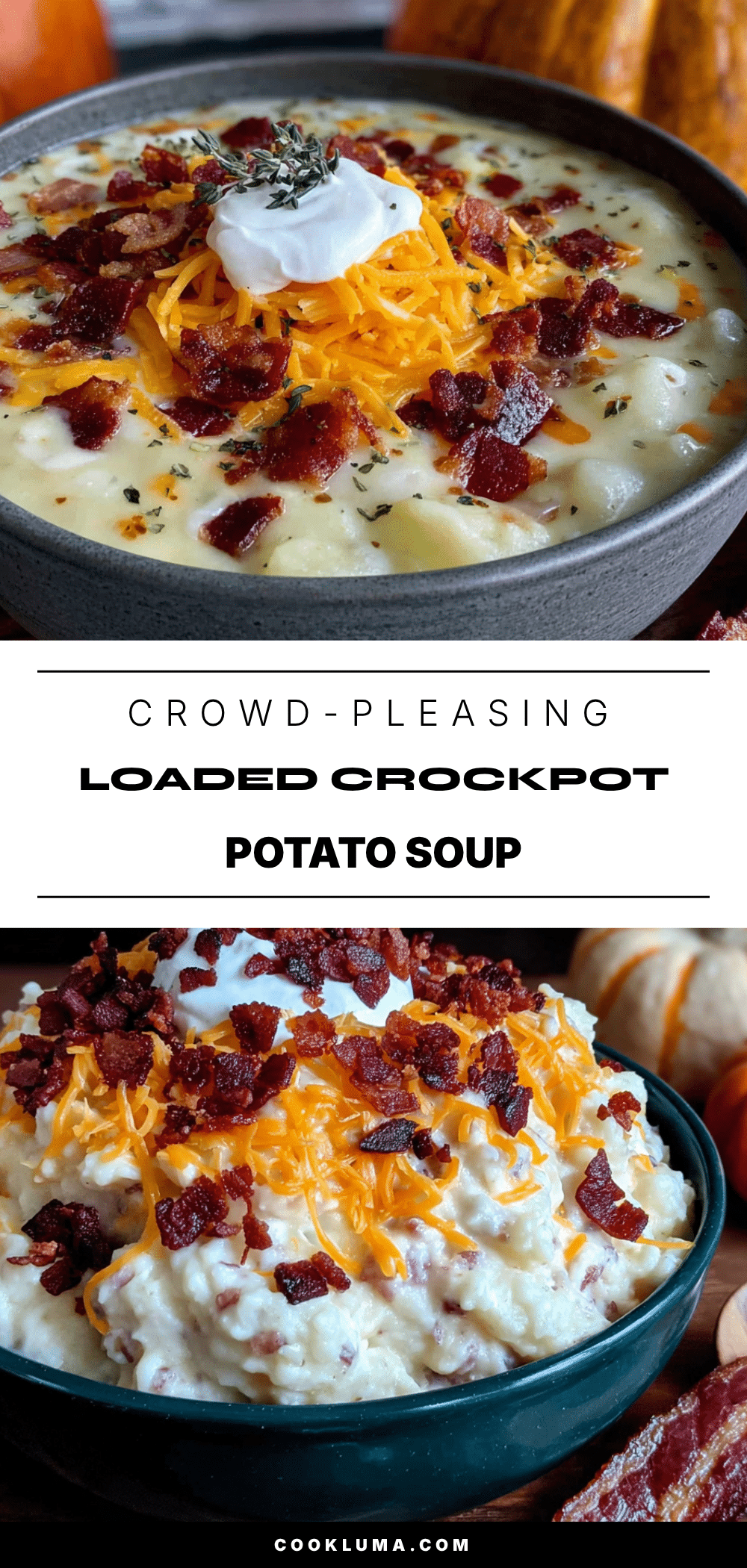 crockpot potato soup recipe