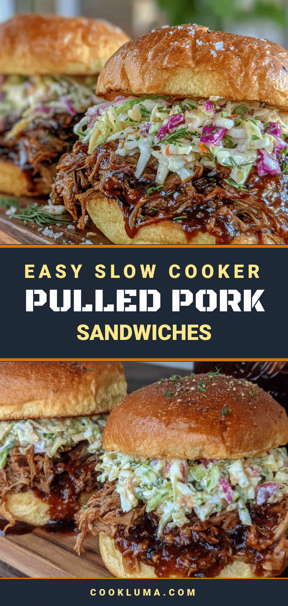 easy slow cooker pulled pork sandwiches recipe