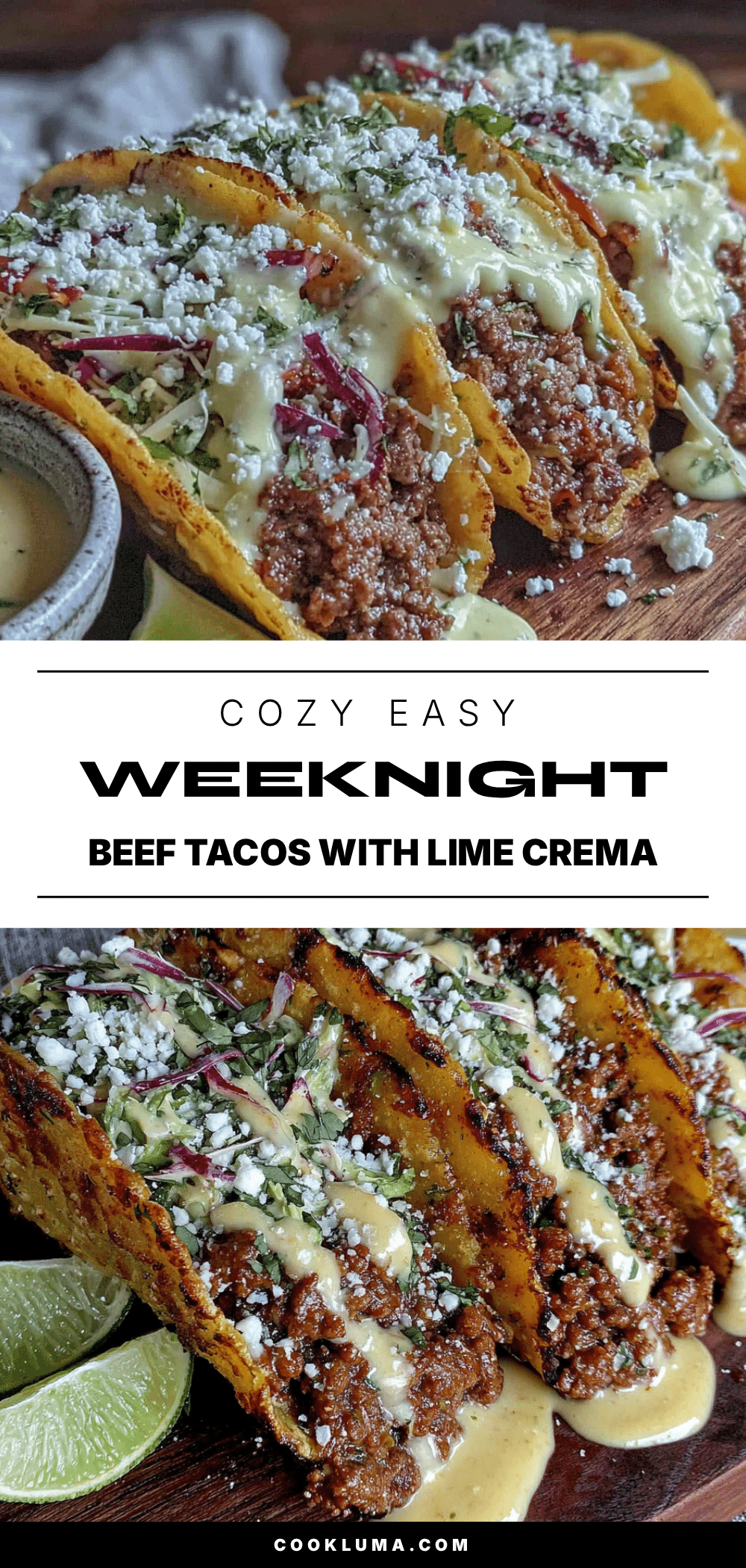 easy weeknight beef tacos recipe