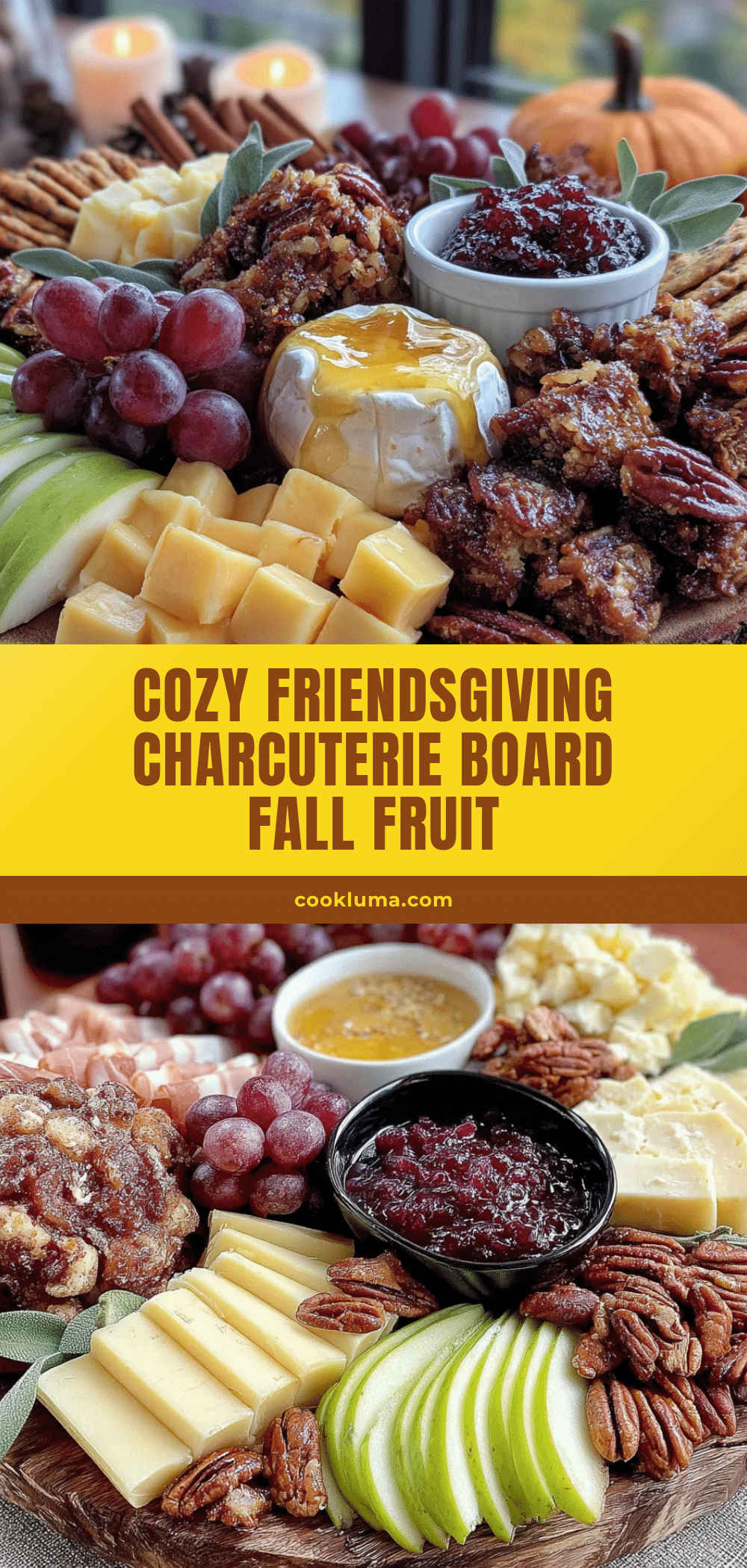 Friendsgiving Charcuterie Board with Fall Fruit recipe