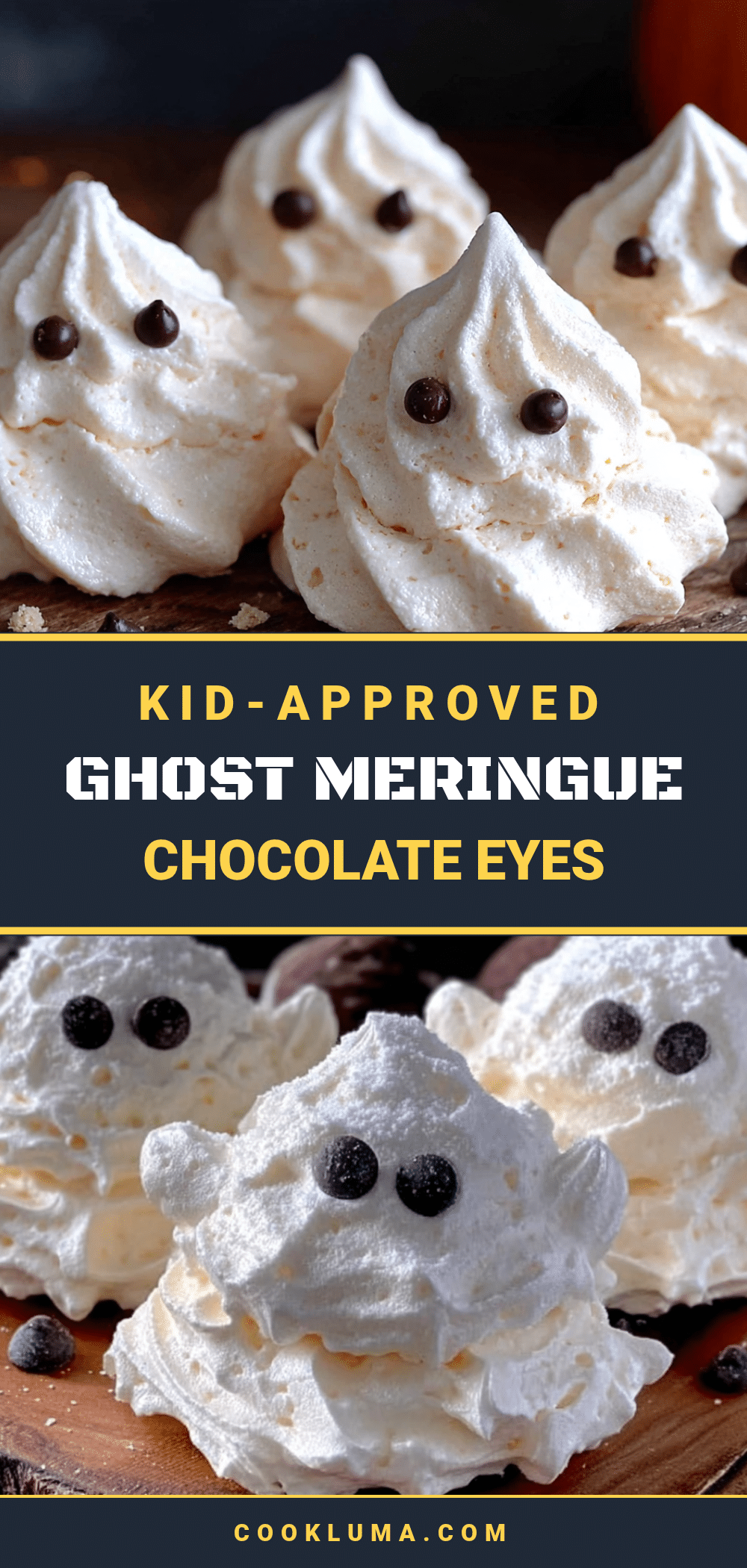 ghost meringue cookies recipe