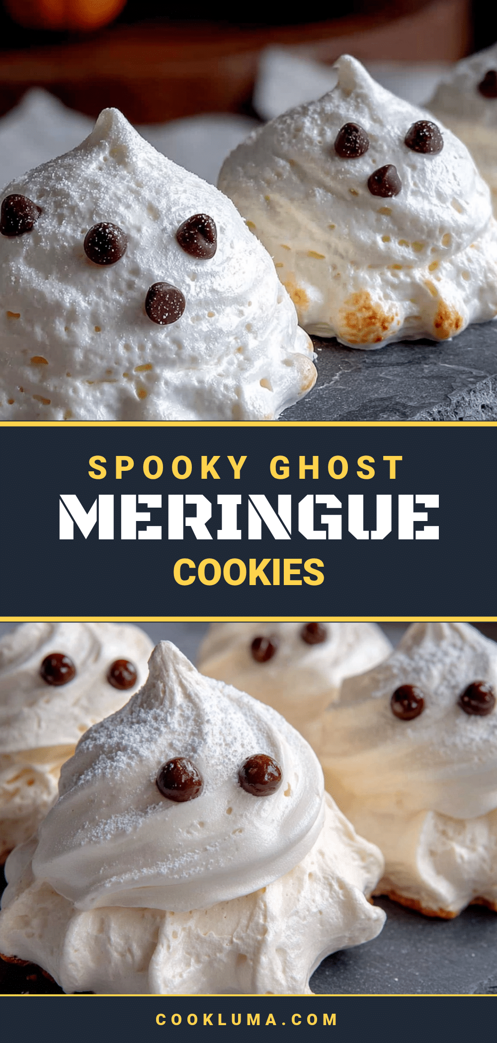 ghost meringue cookies recipe