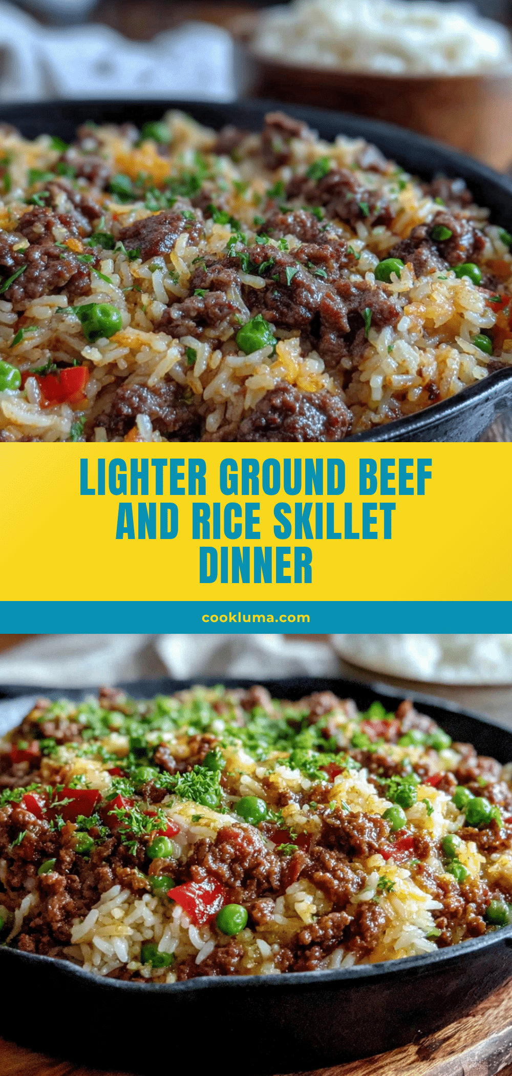 ground beef and rice skillet dinner recipe
