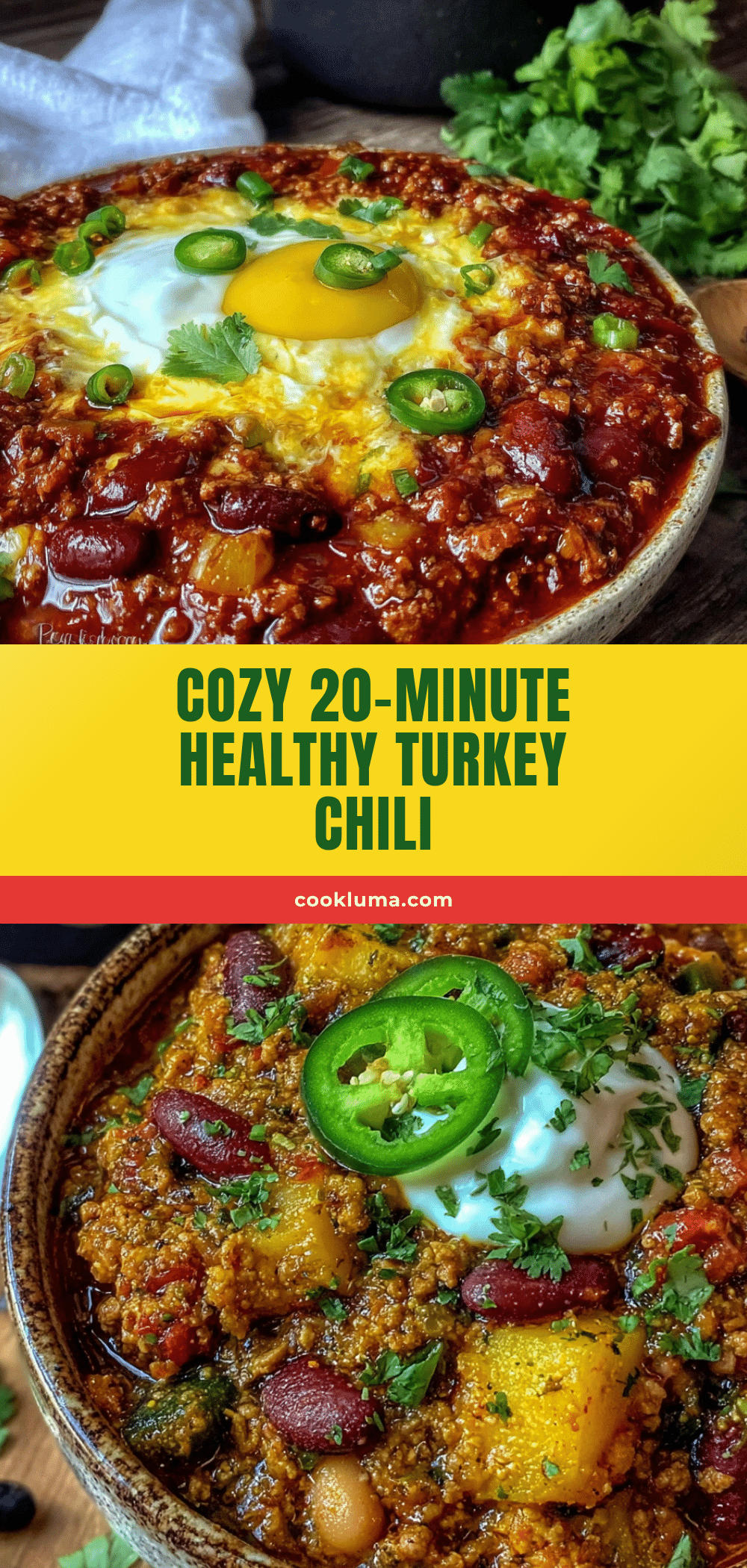 healthy turkey chili recipe