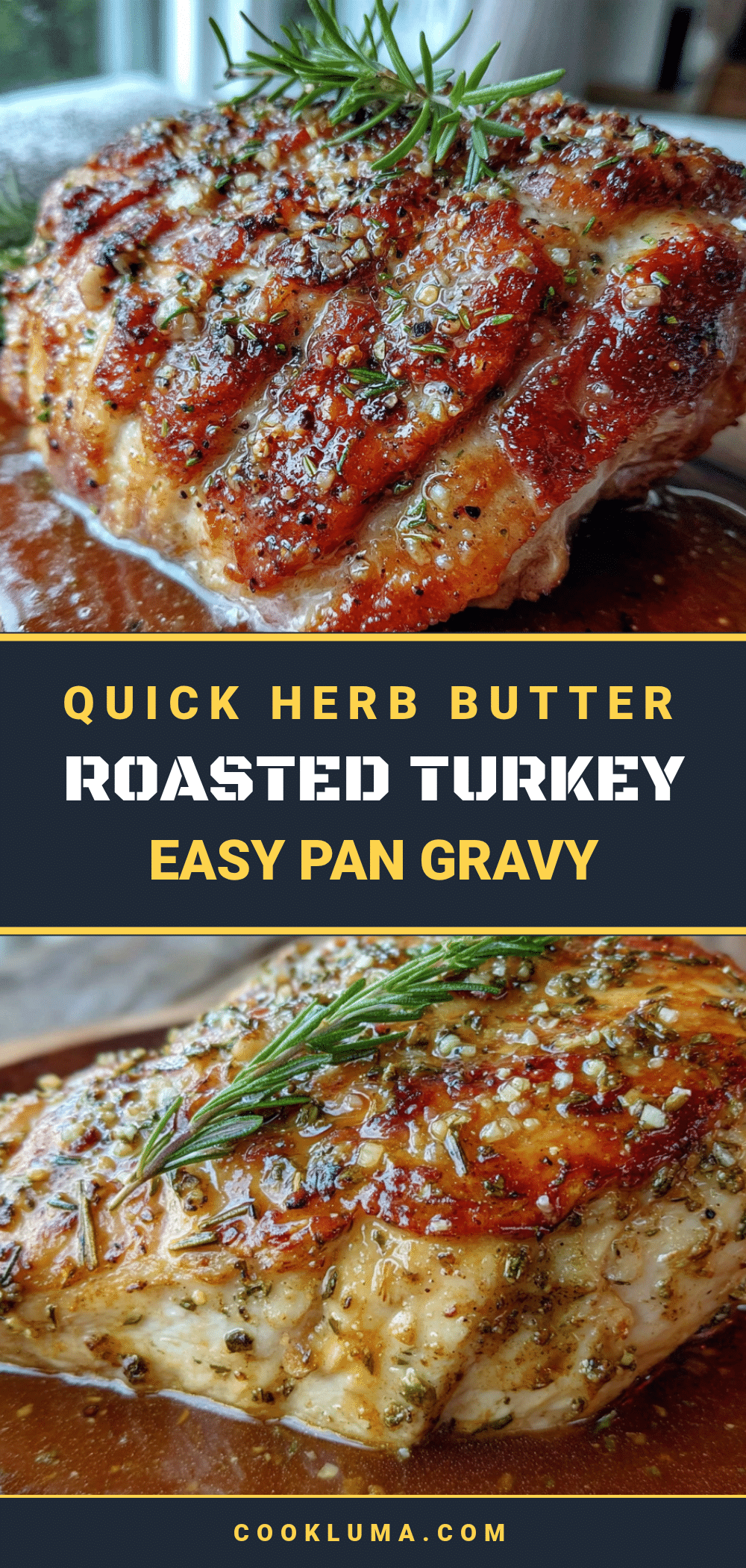herb butter roasted turkey breast recipe