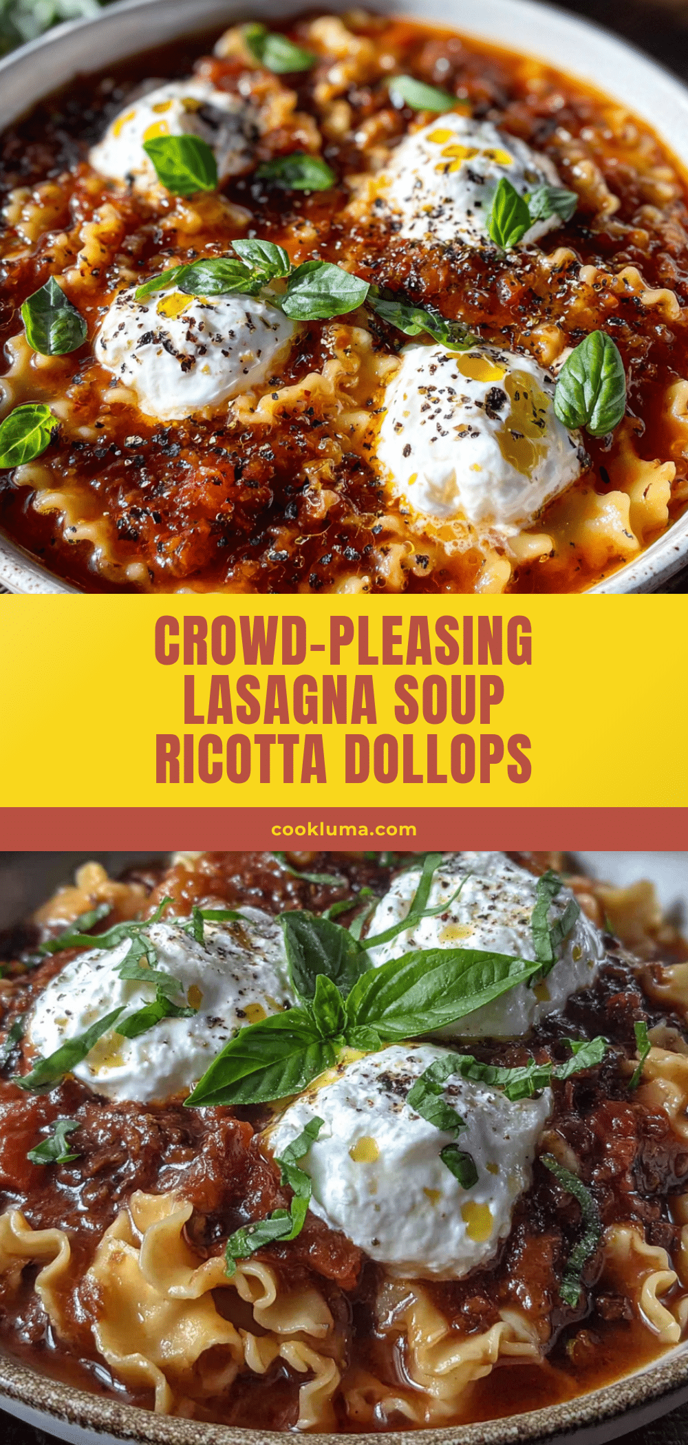 lasagna soup with ricotta recipe
