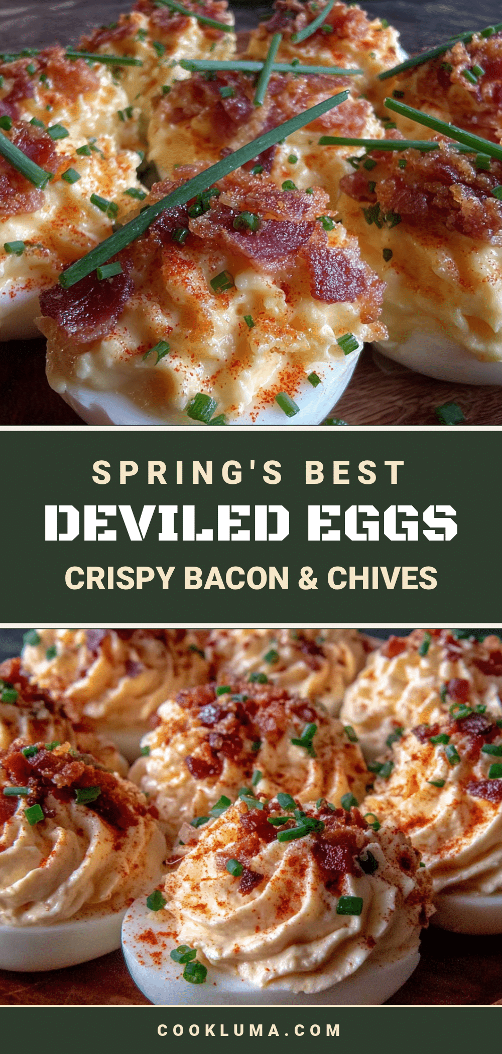 loaded deviled eggs with crispy bacon recipe