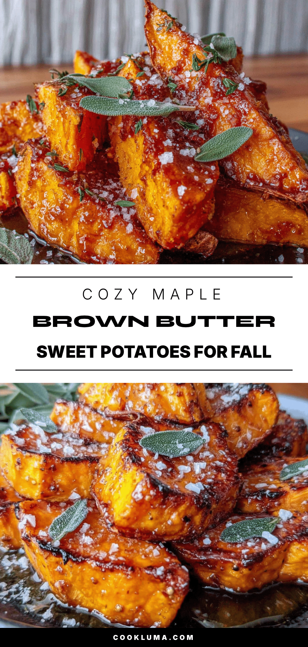 maple brown butter sweet potatoes recipe