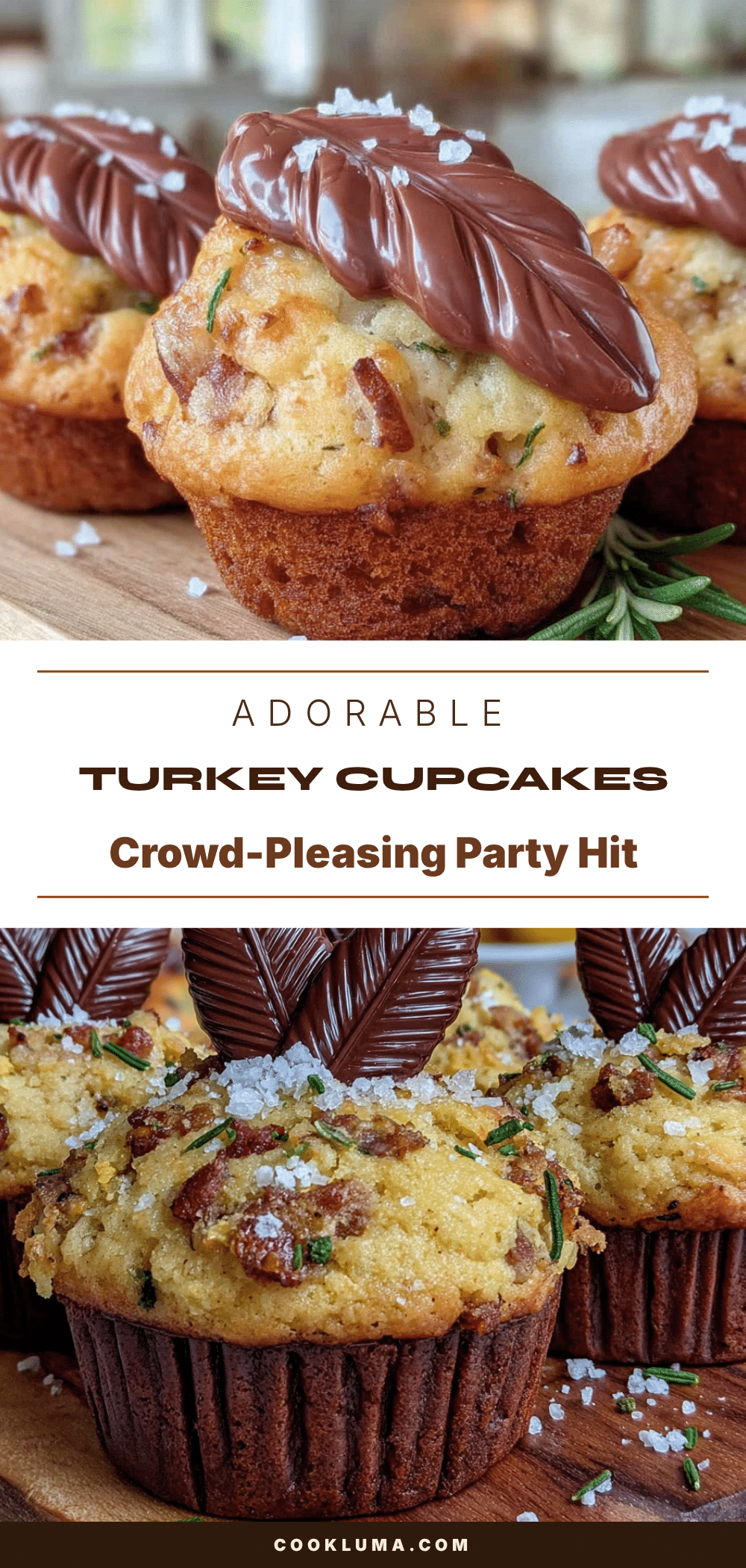 mini turkey cupcakes recipe