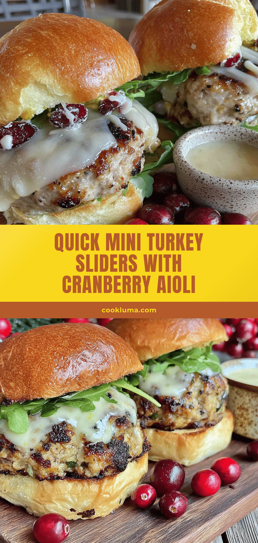 mini turkey sliders recipe