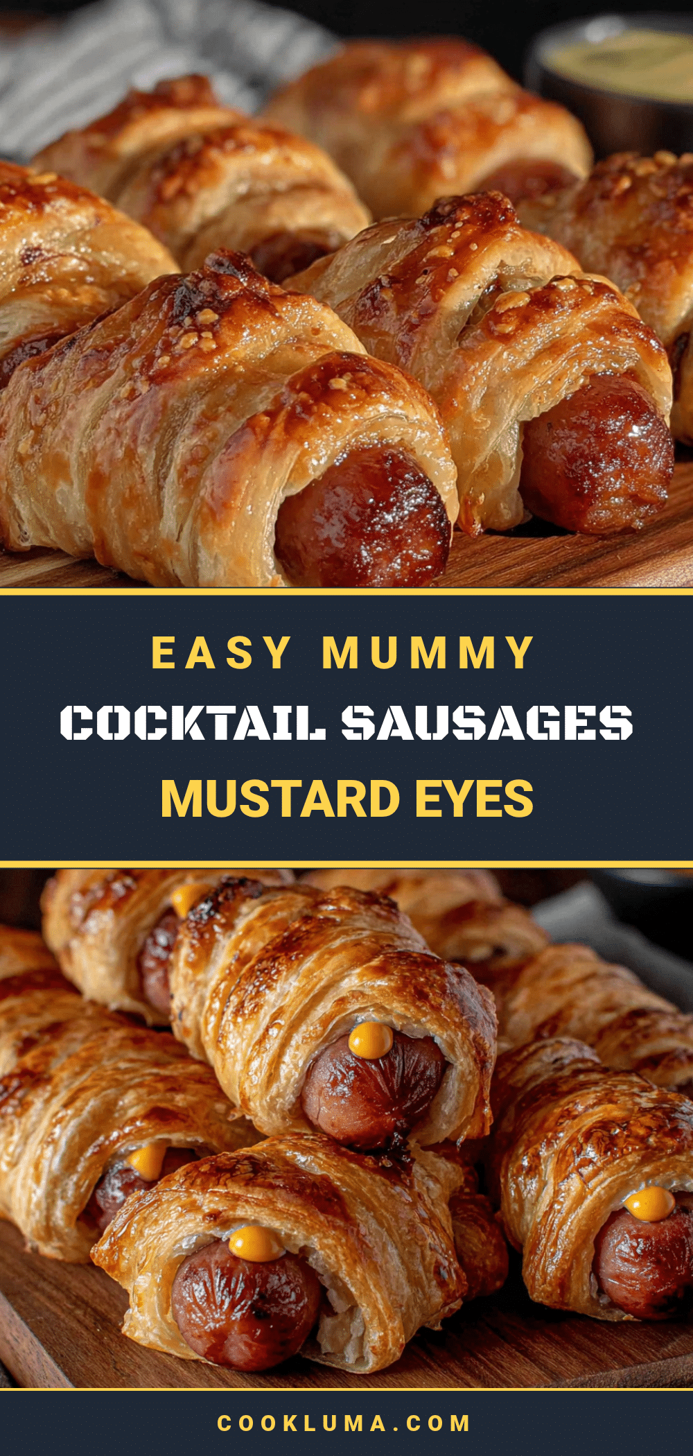 mummy cocktail sausages recipe