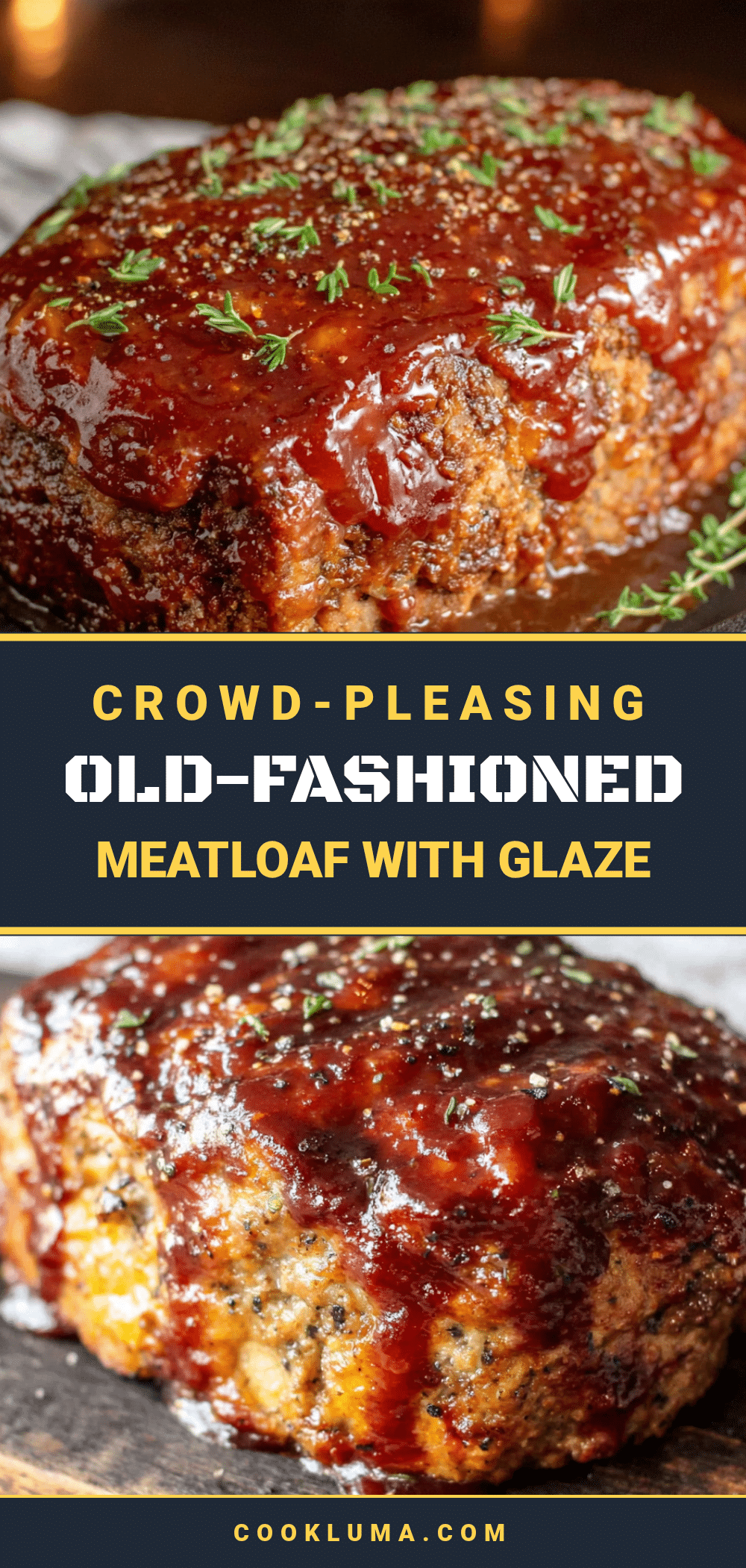 old-fashioned meatloaf with brown sugar glaze recipe