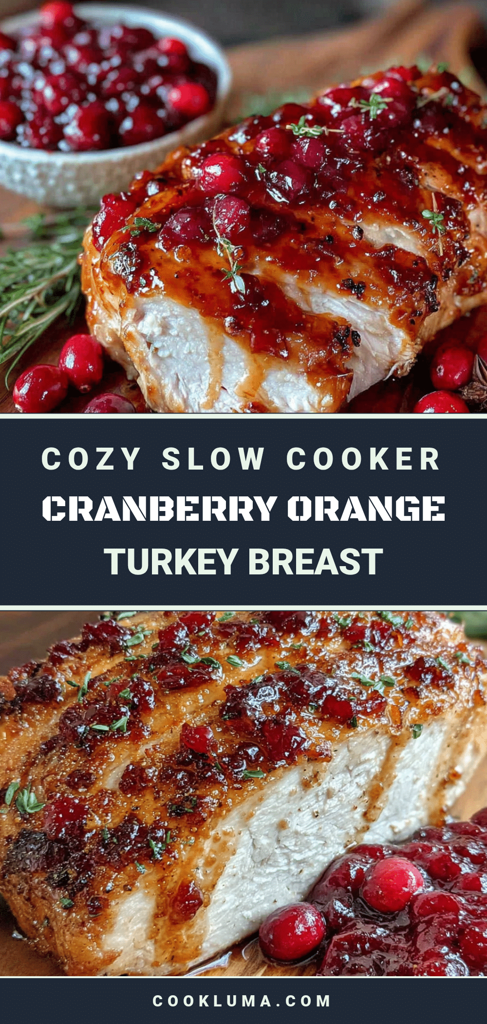 perfect easy slow cooker cranberry orange turkey breast recipe