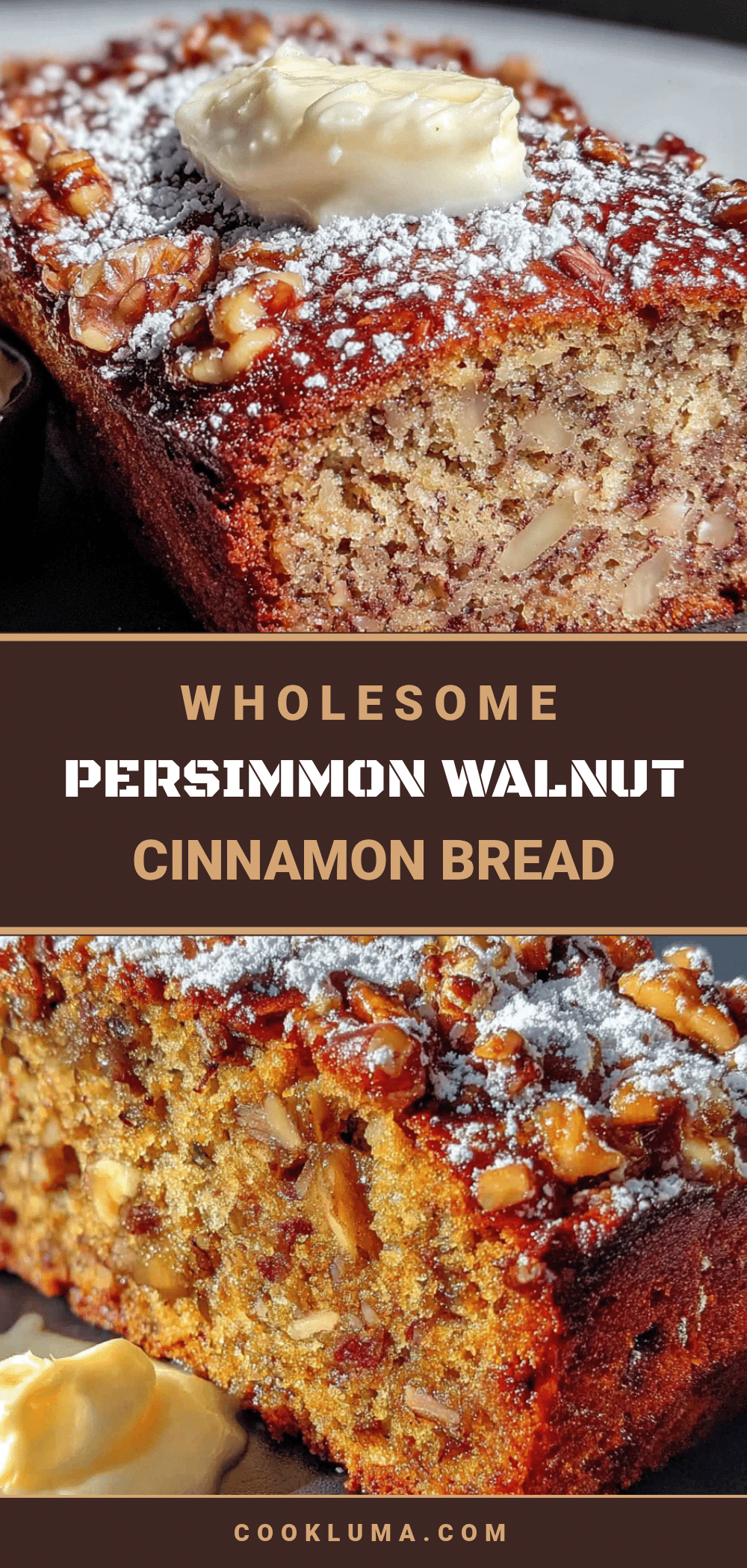 persimmon walnut cinnamon bread recipe